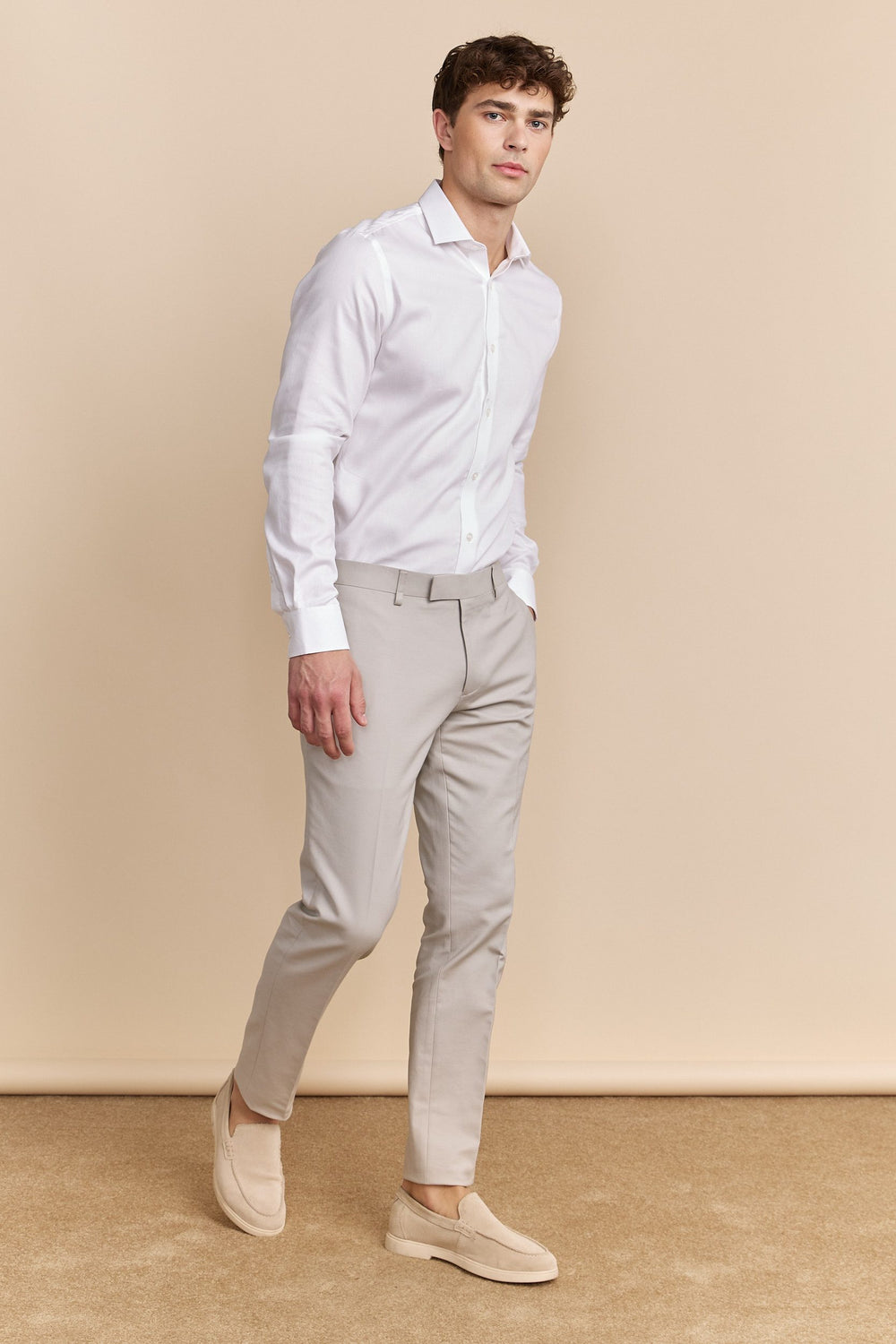 Pantalon étroit uni