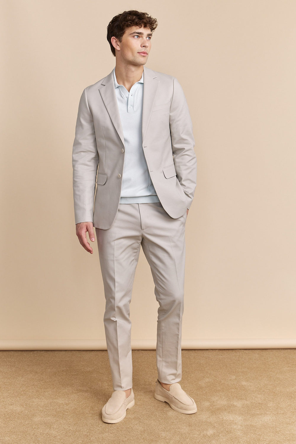 Pantalon étroit uni