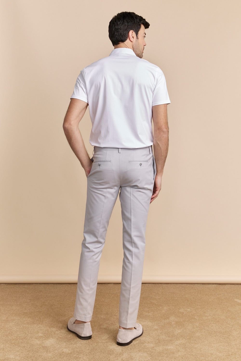 Pantalon étroit uni