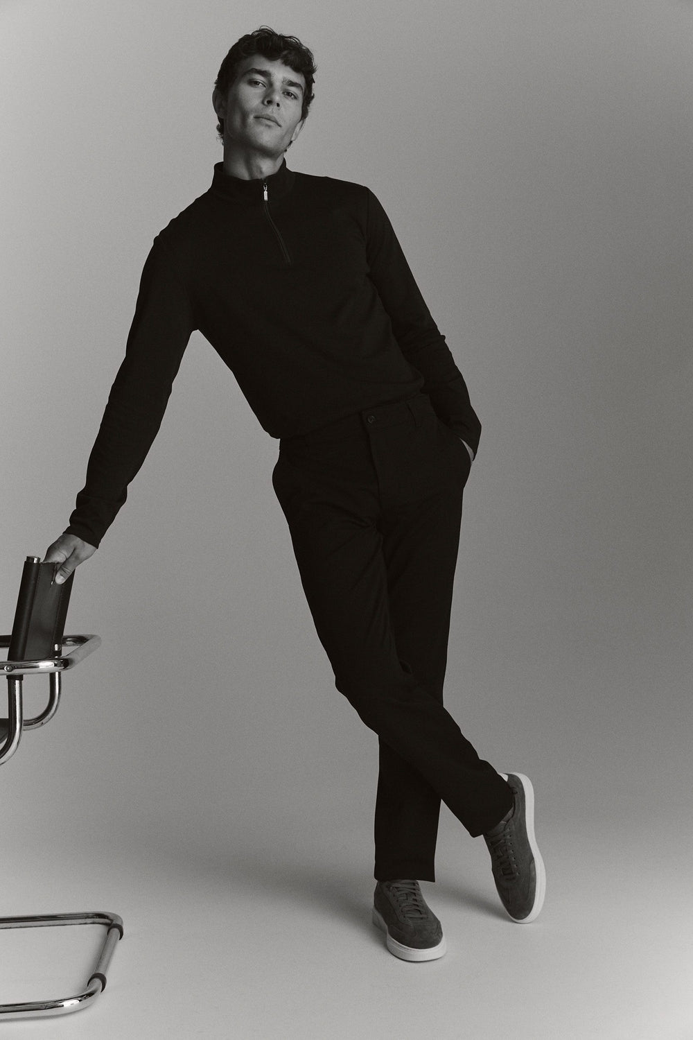 Pantalon étroit uni