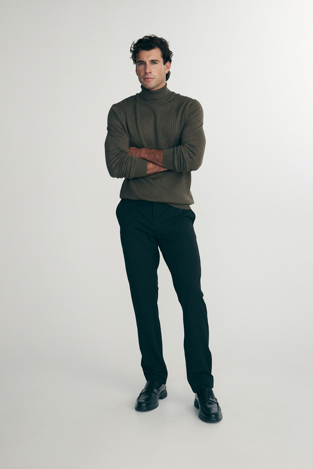 Pantalon étroit uni