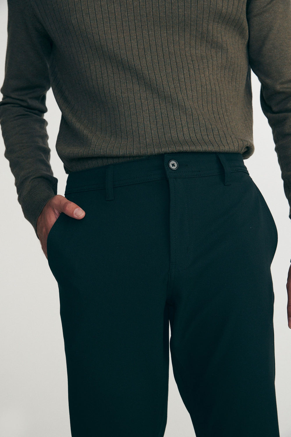 Pantalon étroit uni