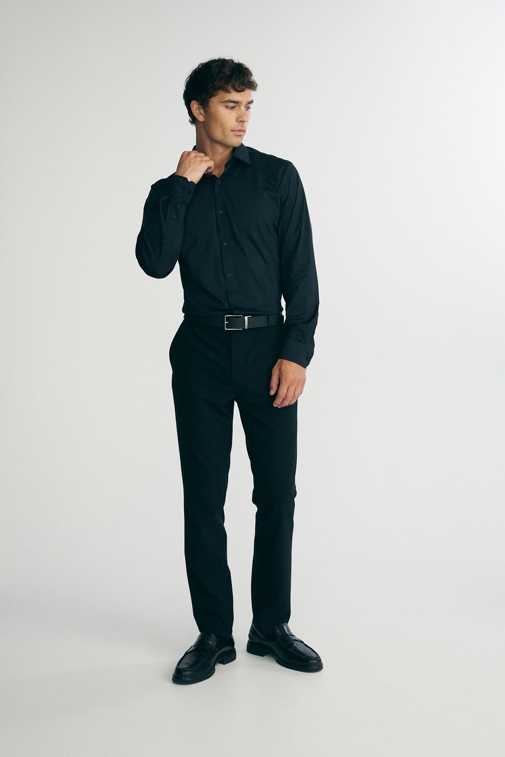Pantalon étroit techno