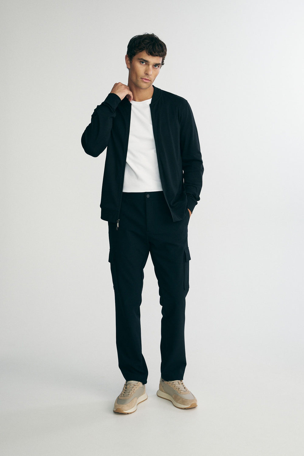 Pantalon cargo techno