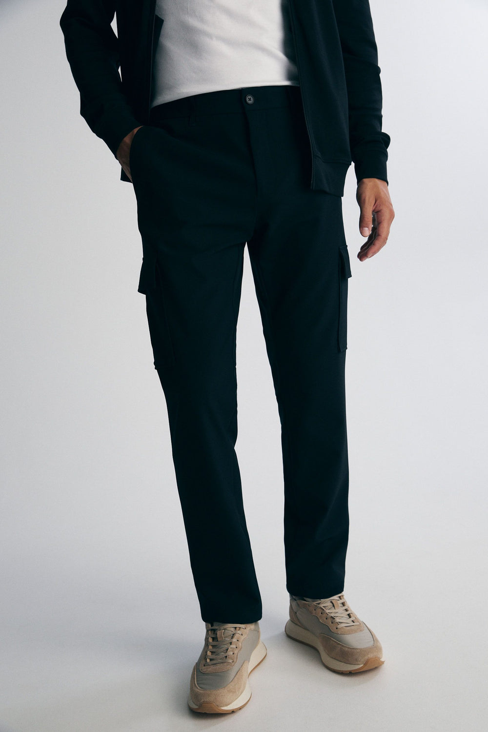 Pantalon cargo techno