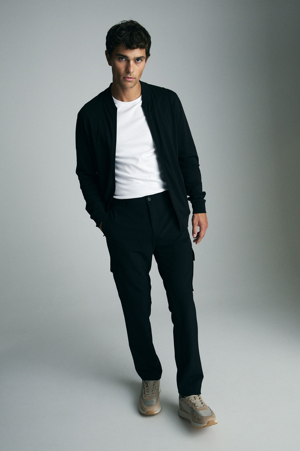 Pantalon cargo techno