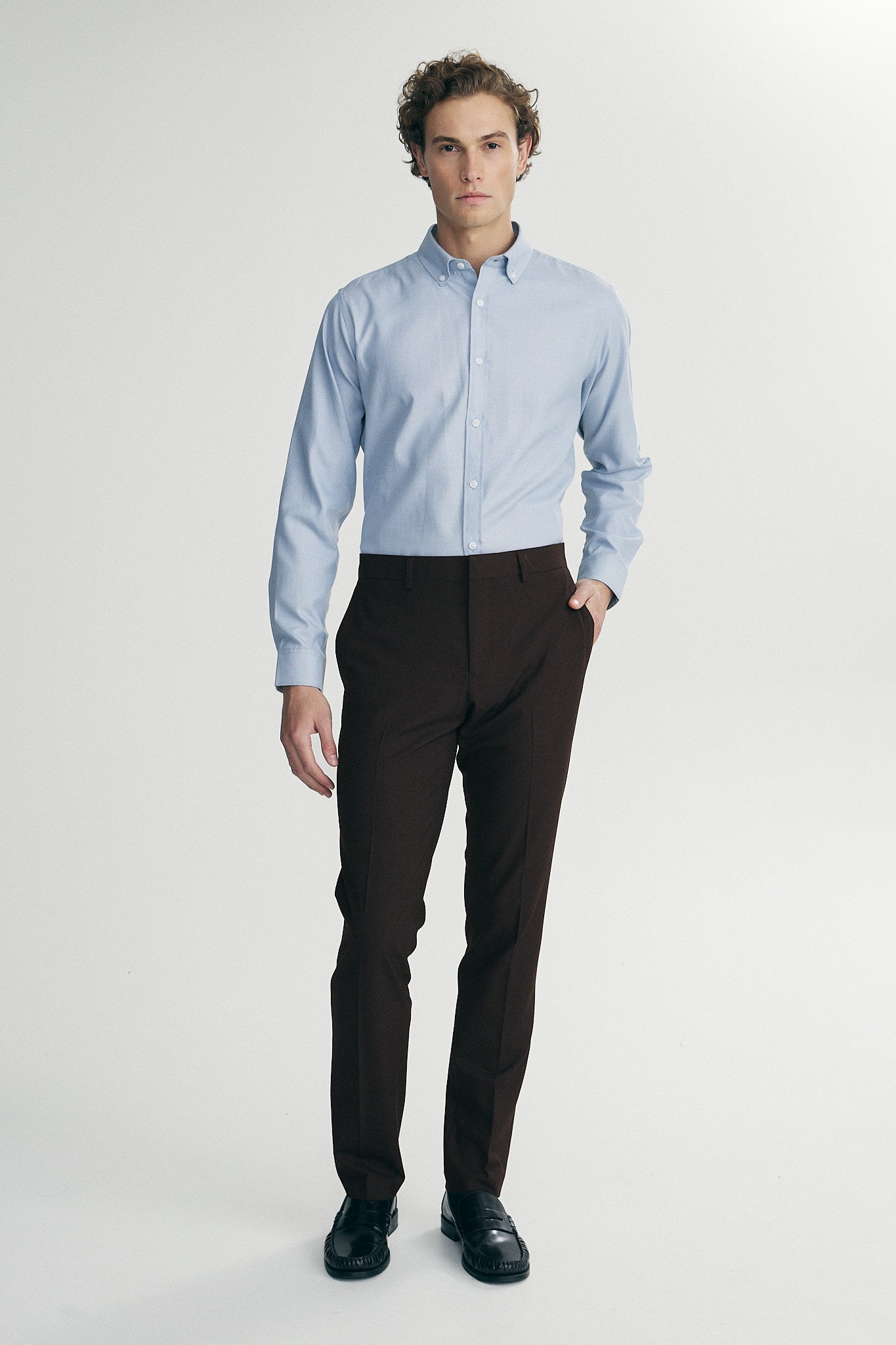 Pantalon brun foncé