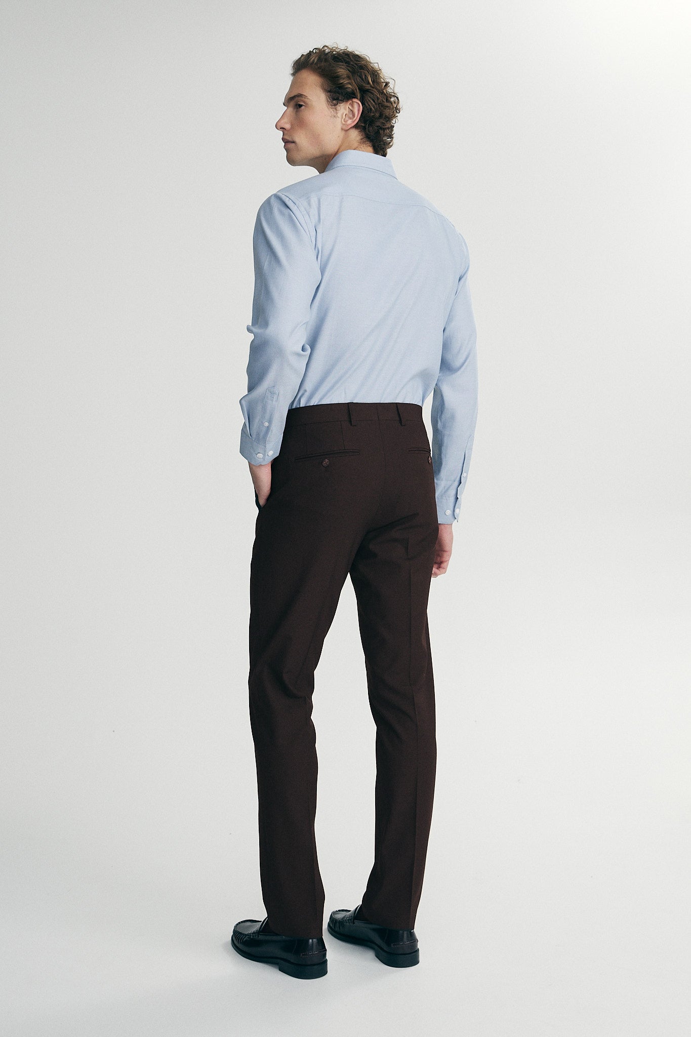 Pantalon brun foncé