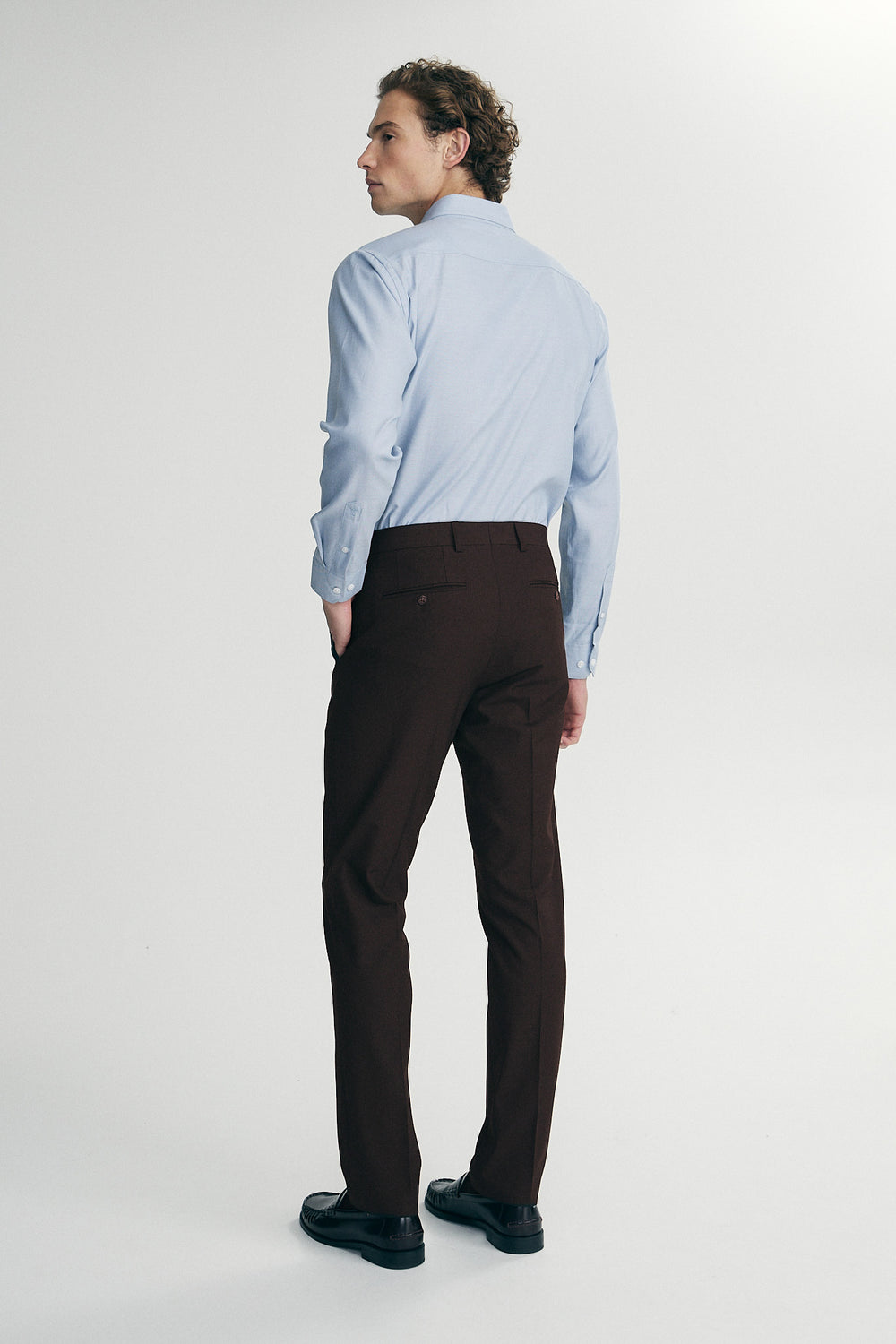 Pantalon brun foncé
