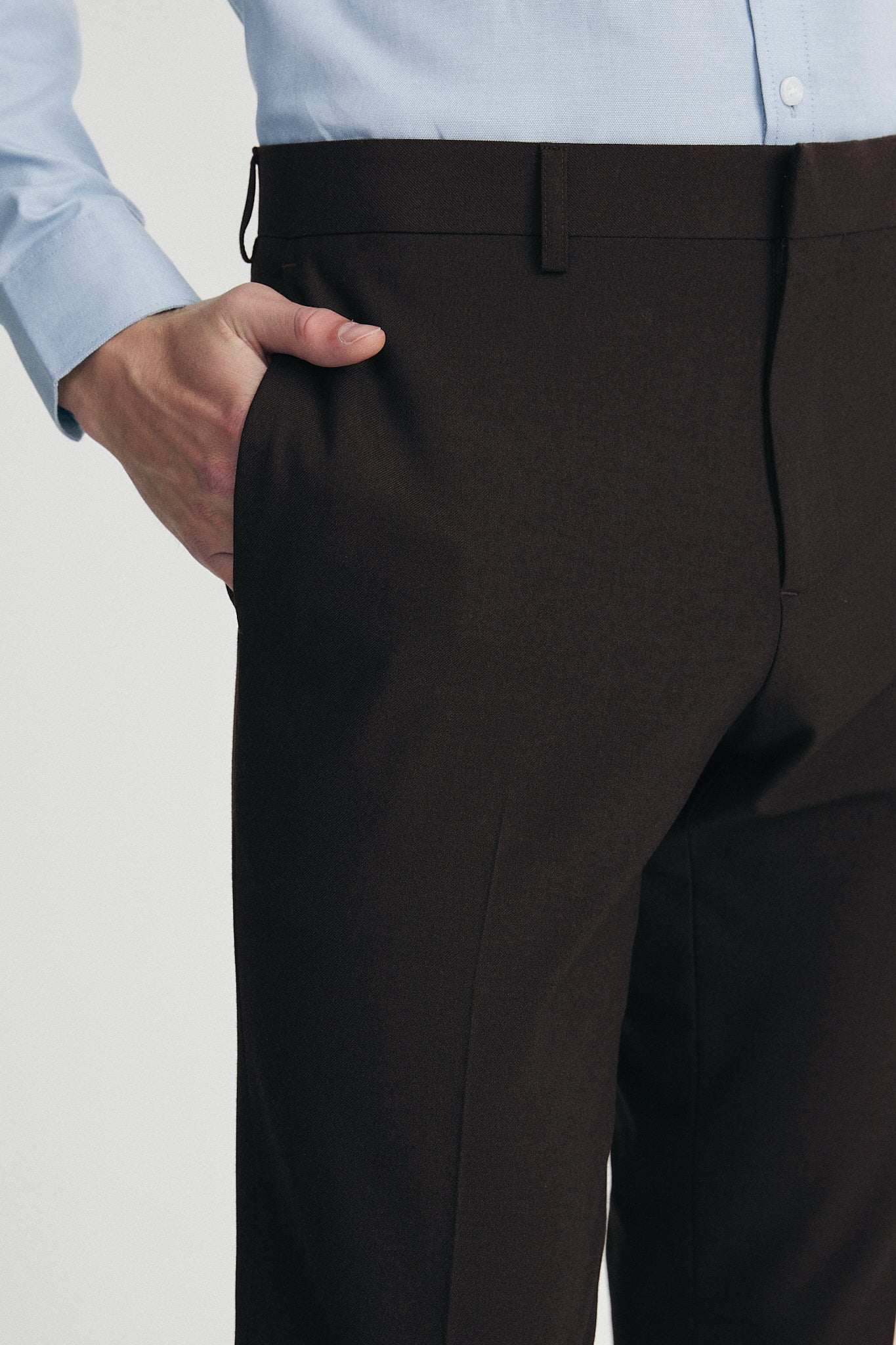 Pantalon brun foncé