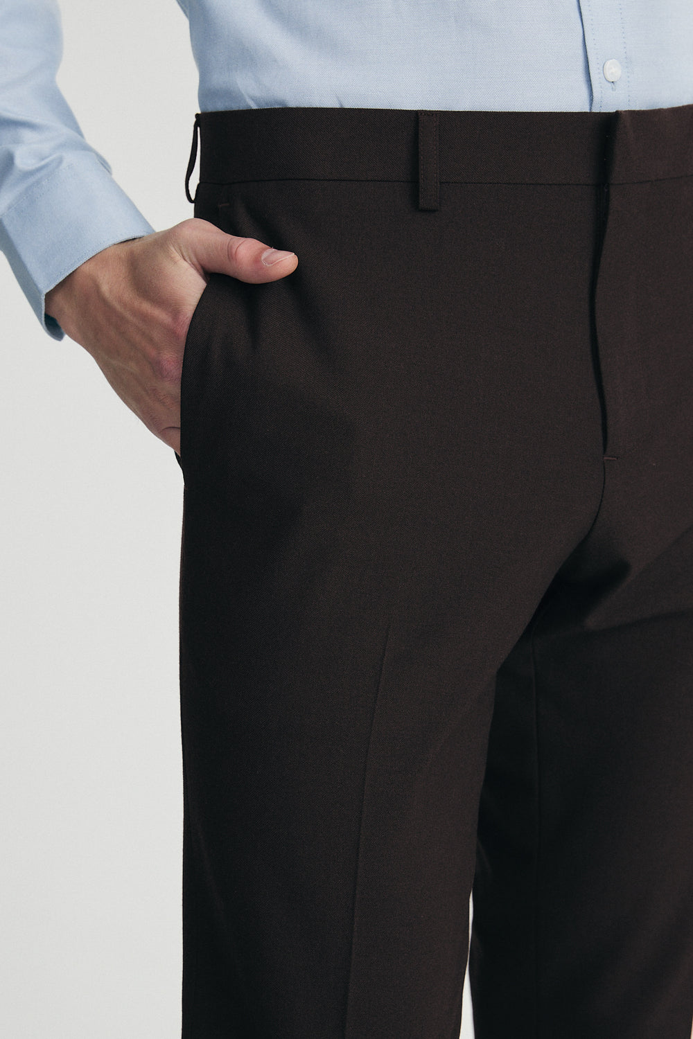 Pantalon brun foncé
