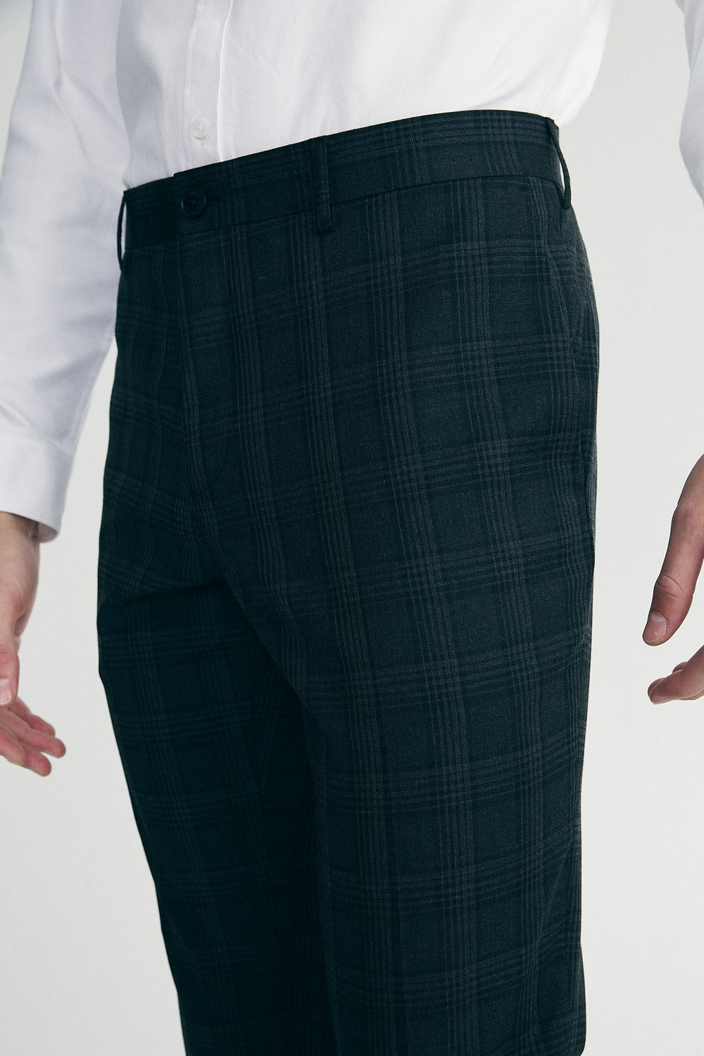 Pantalon à carreaux