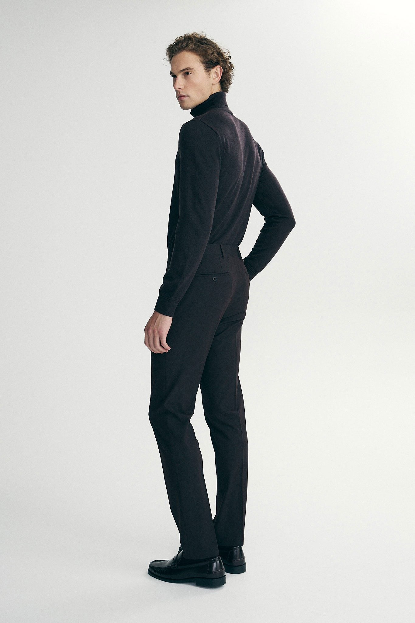 Pantalon bordeaux