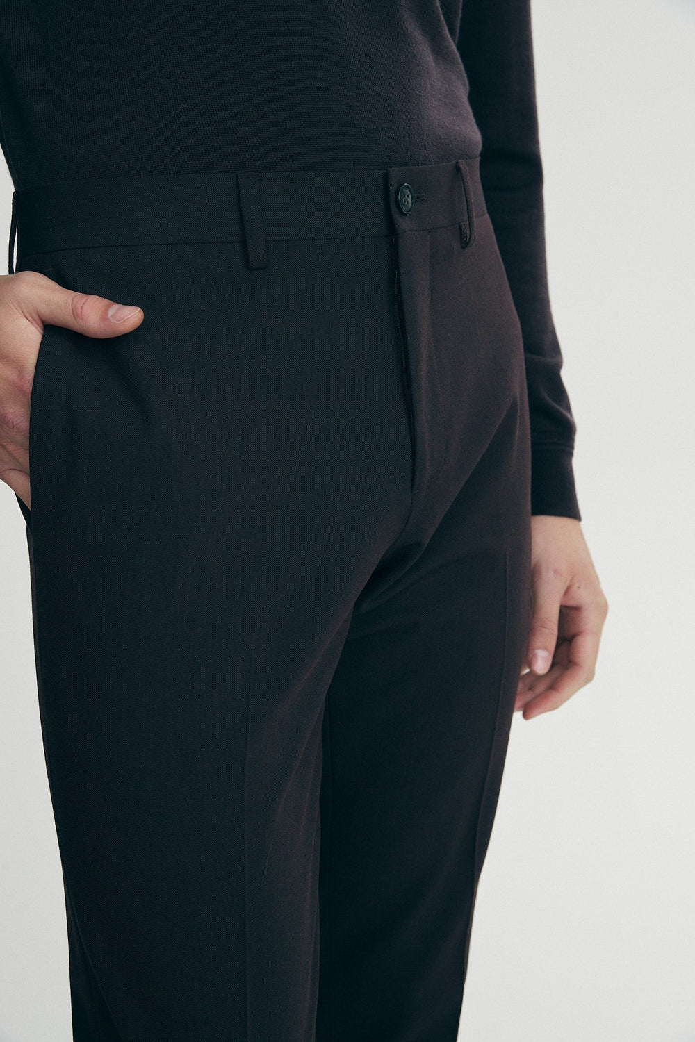 Pantalon bordeaux