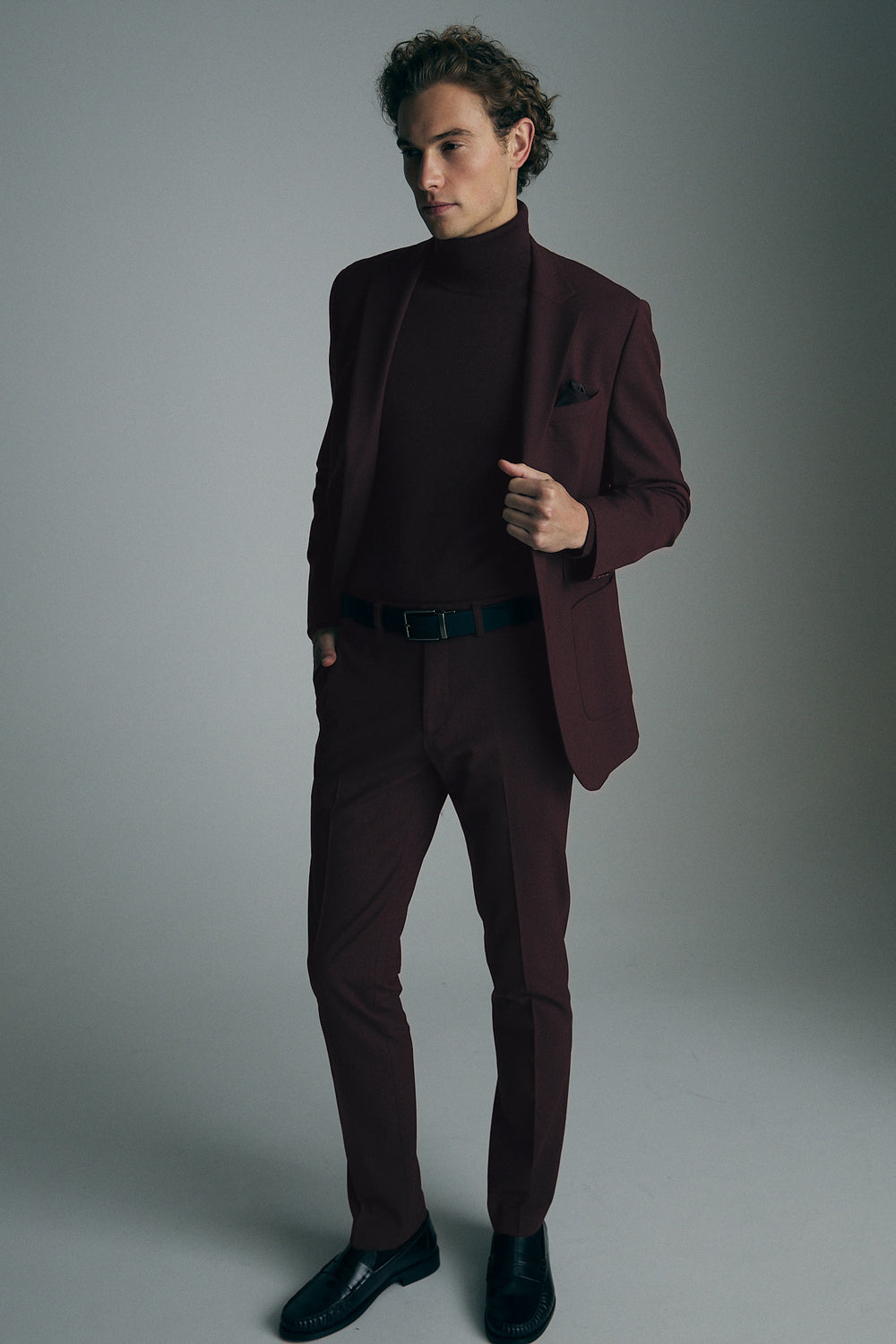 Pantalon bordeaux