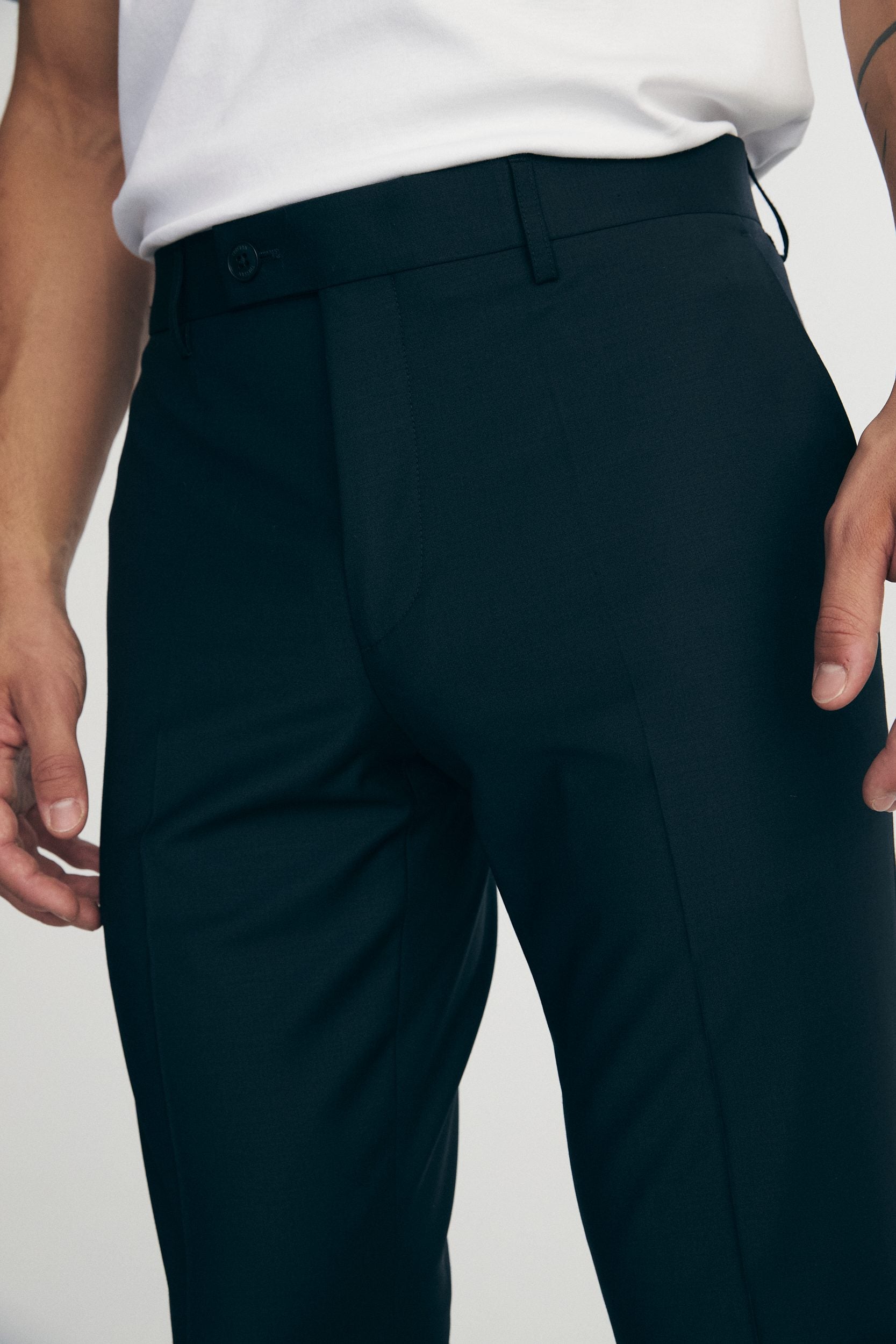 Pantalon étroit uni