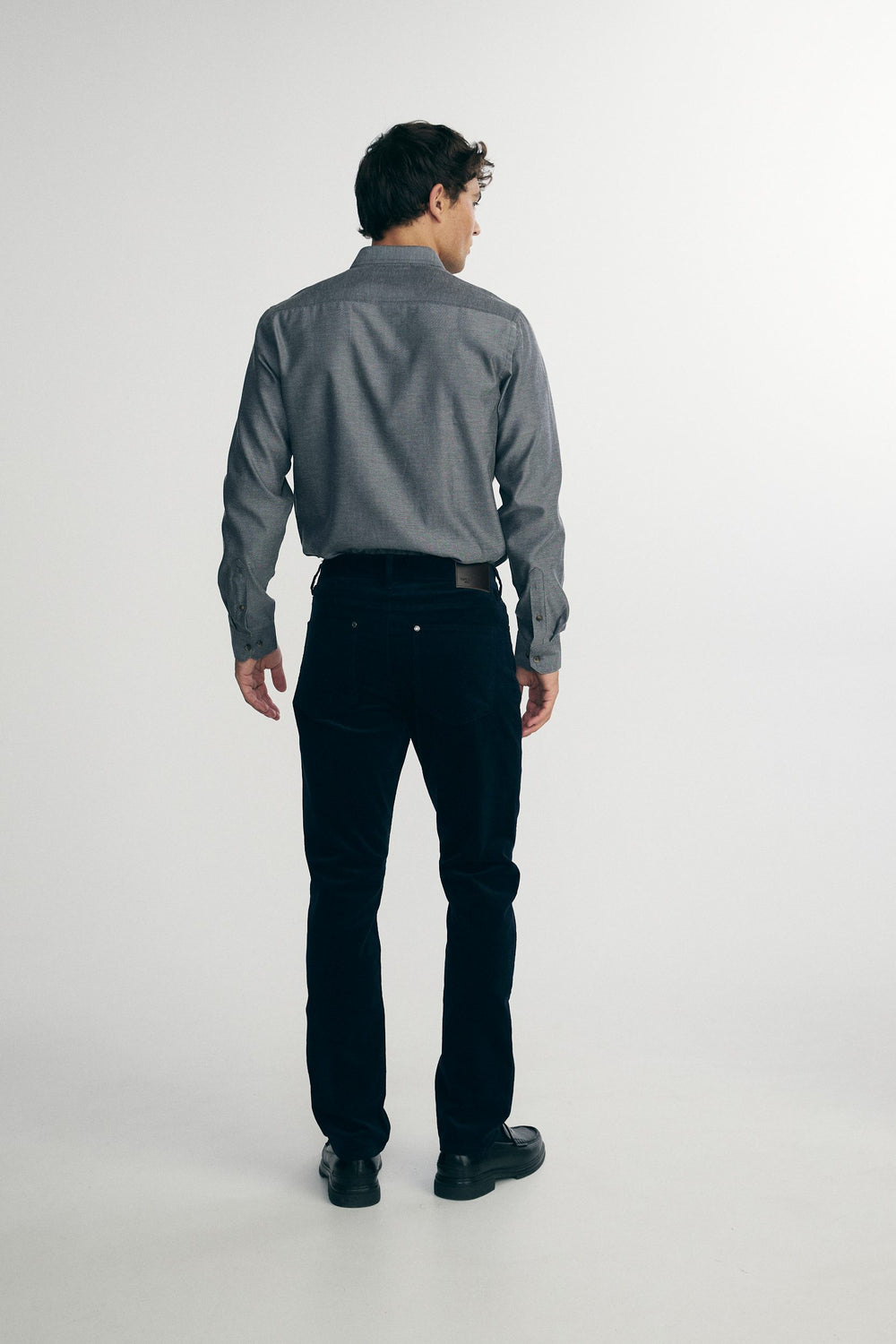 Slim corduroy pants