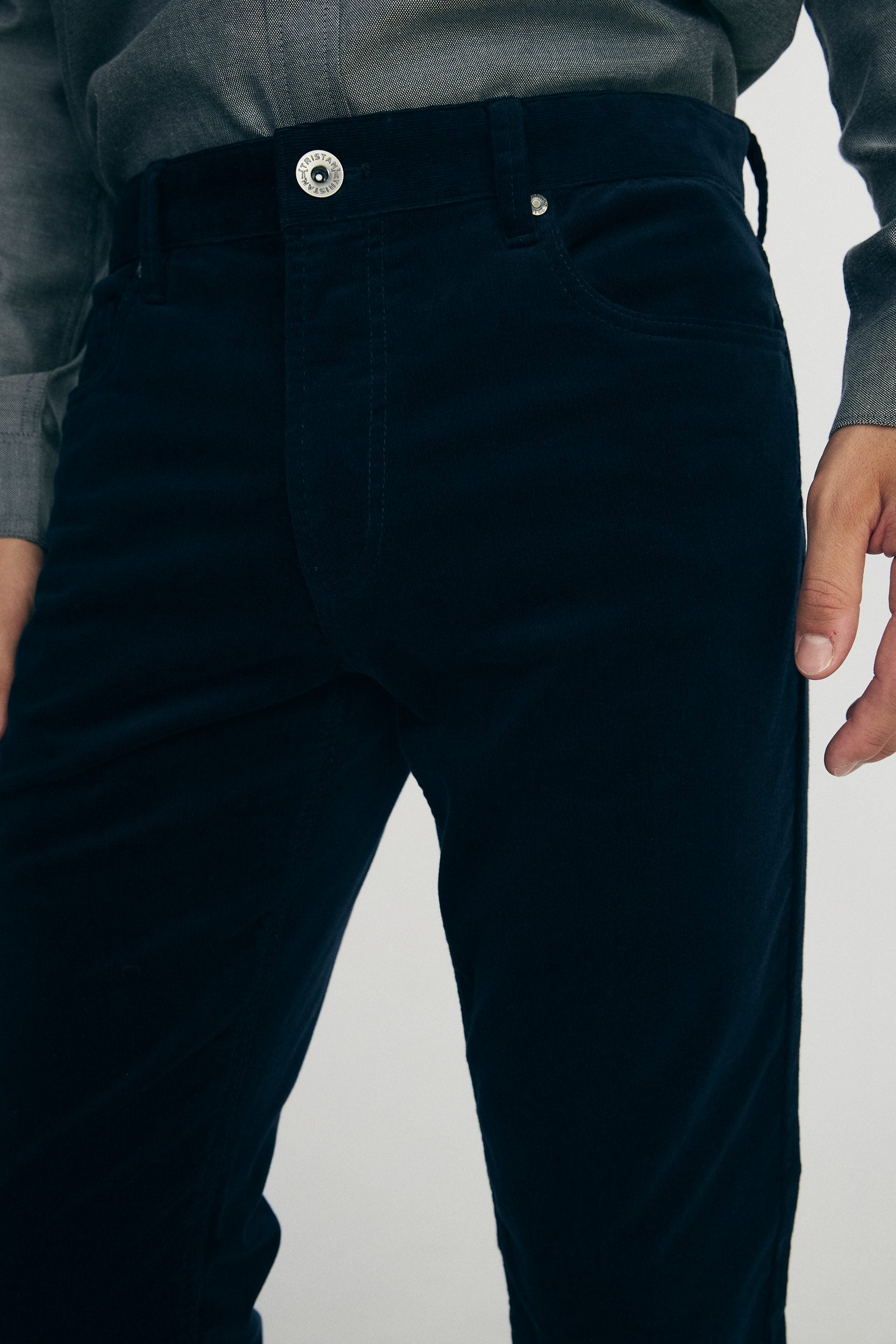 Pantalon en velours côtelé