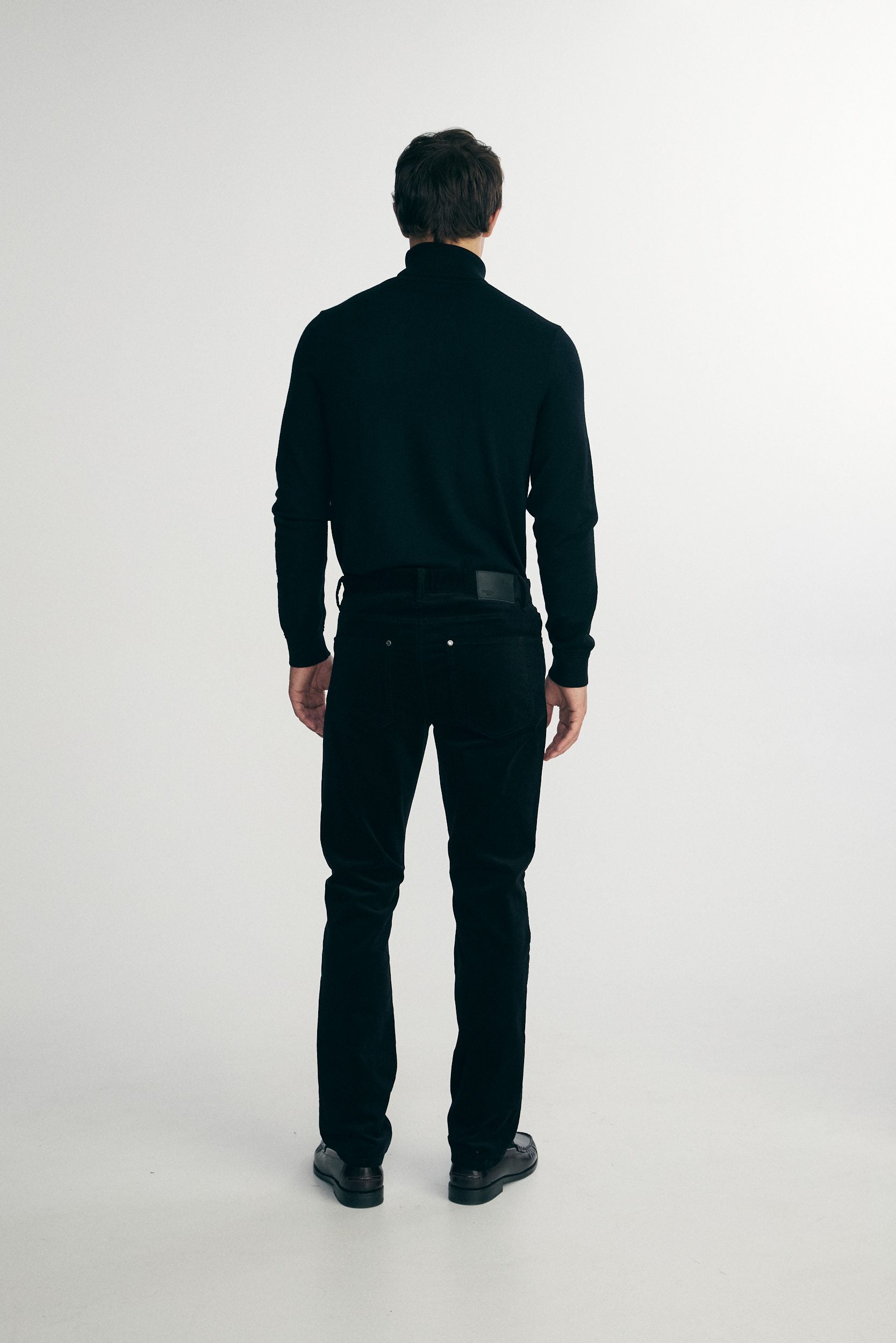 Slim corduroy pants