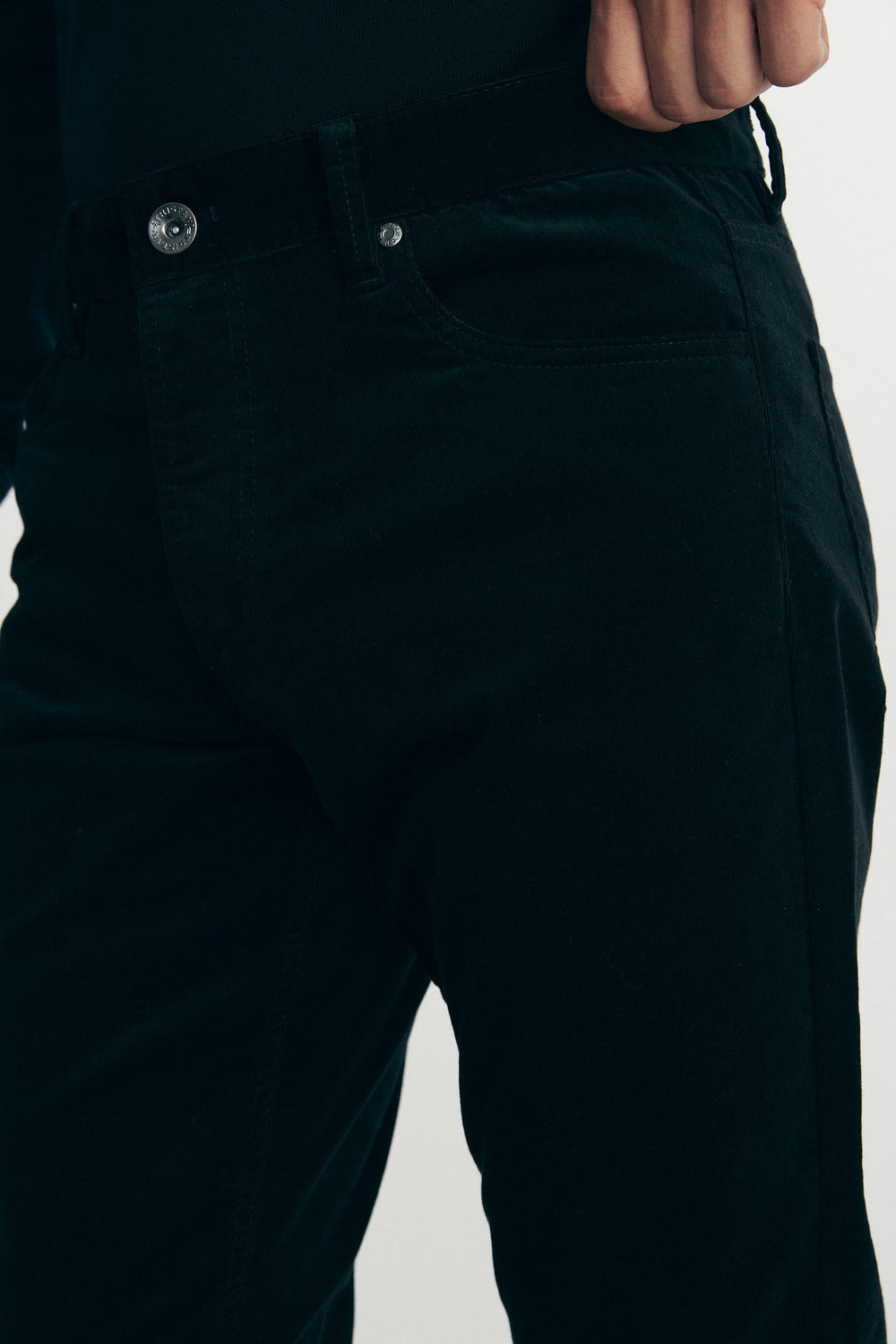 Slim corduroy pants