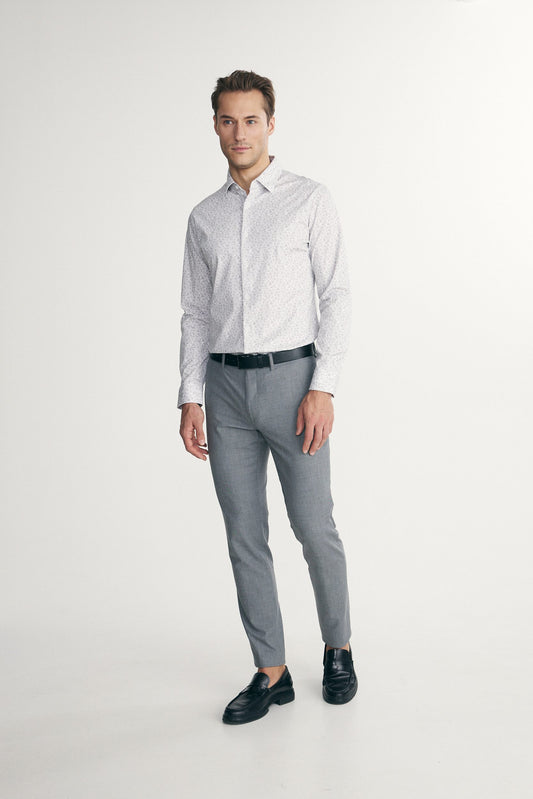 Pantalon Chino Homme Coupe Slim À Carreaux Pantalon De Costume Homme Loisirs Pantalon Chino Homme Fuselé