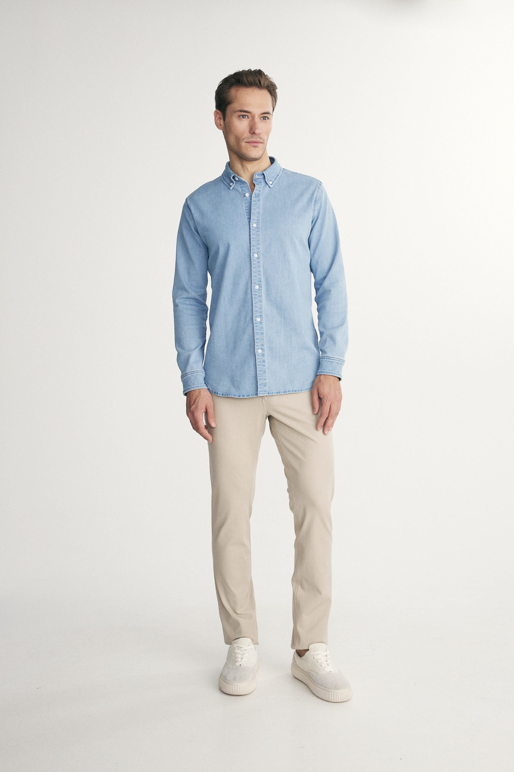 Pantalon étroit extensible