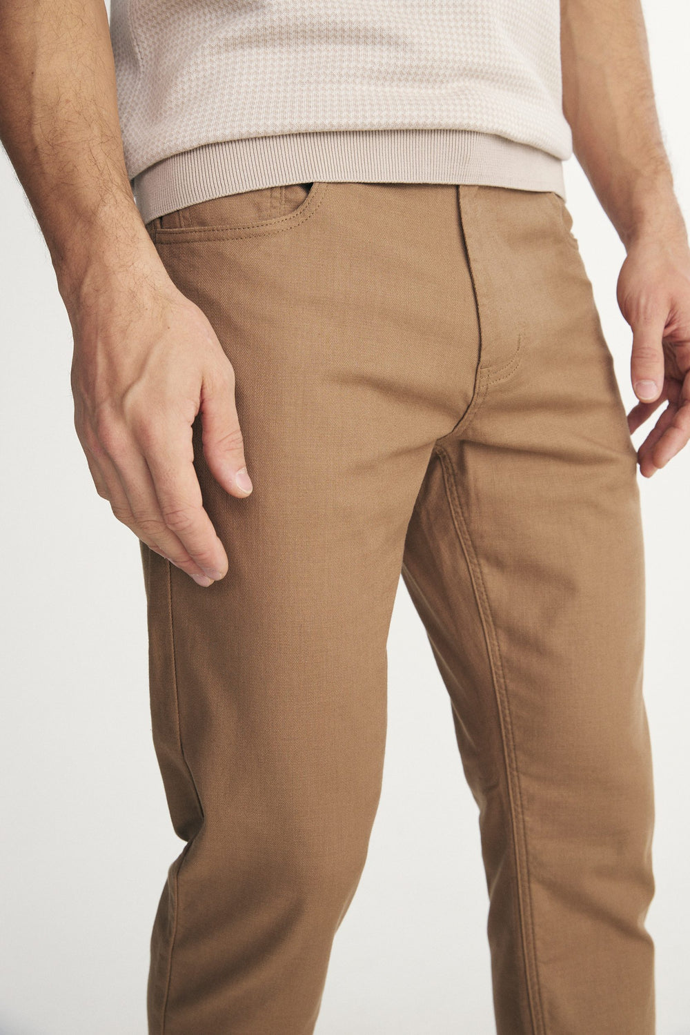 Slim fit five pocket pants