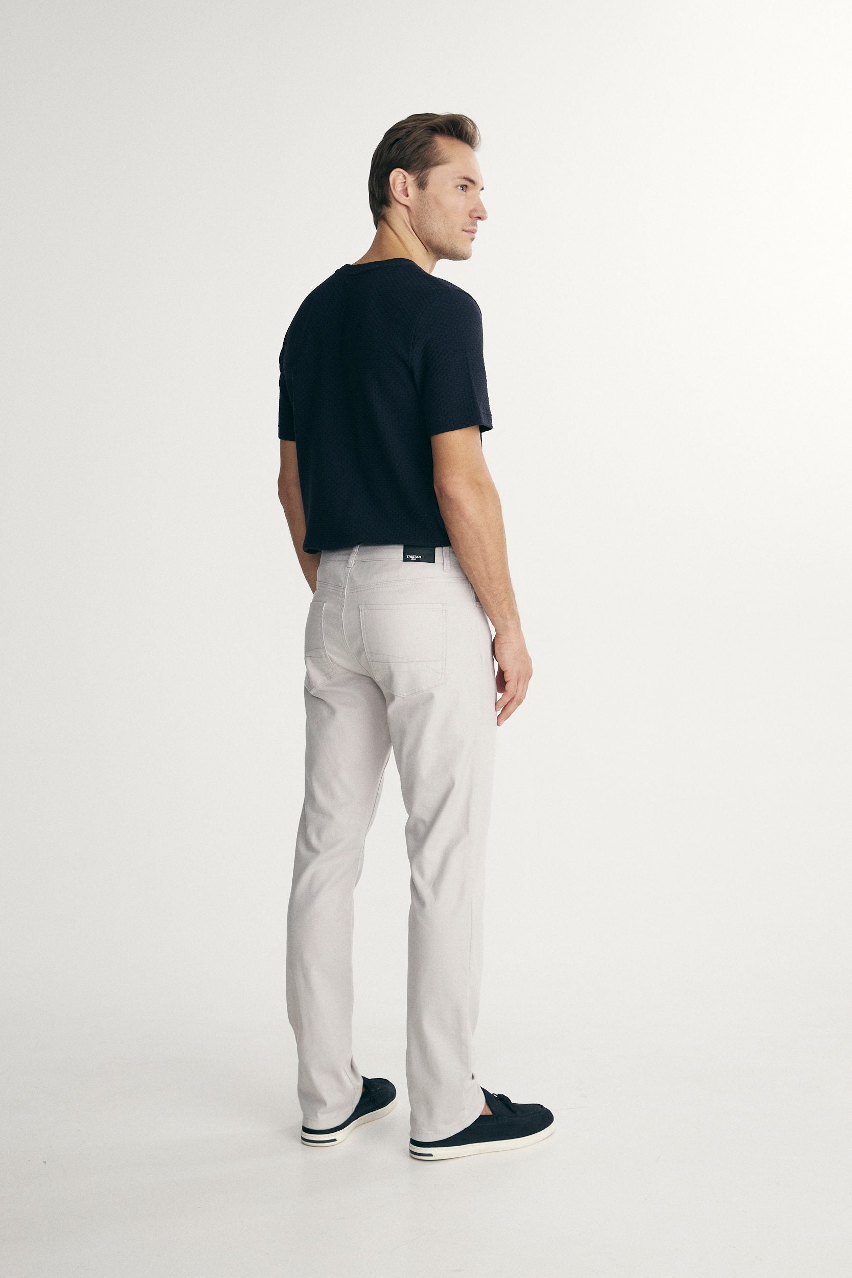 Slim fit five pocket pants