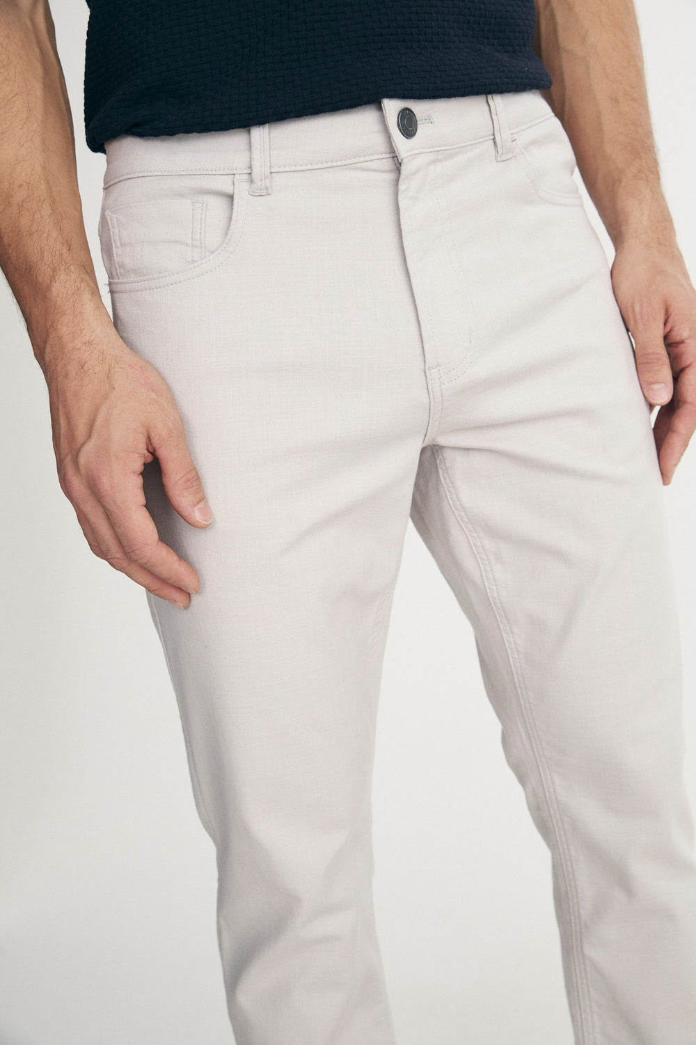Slim fit five pocket pants