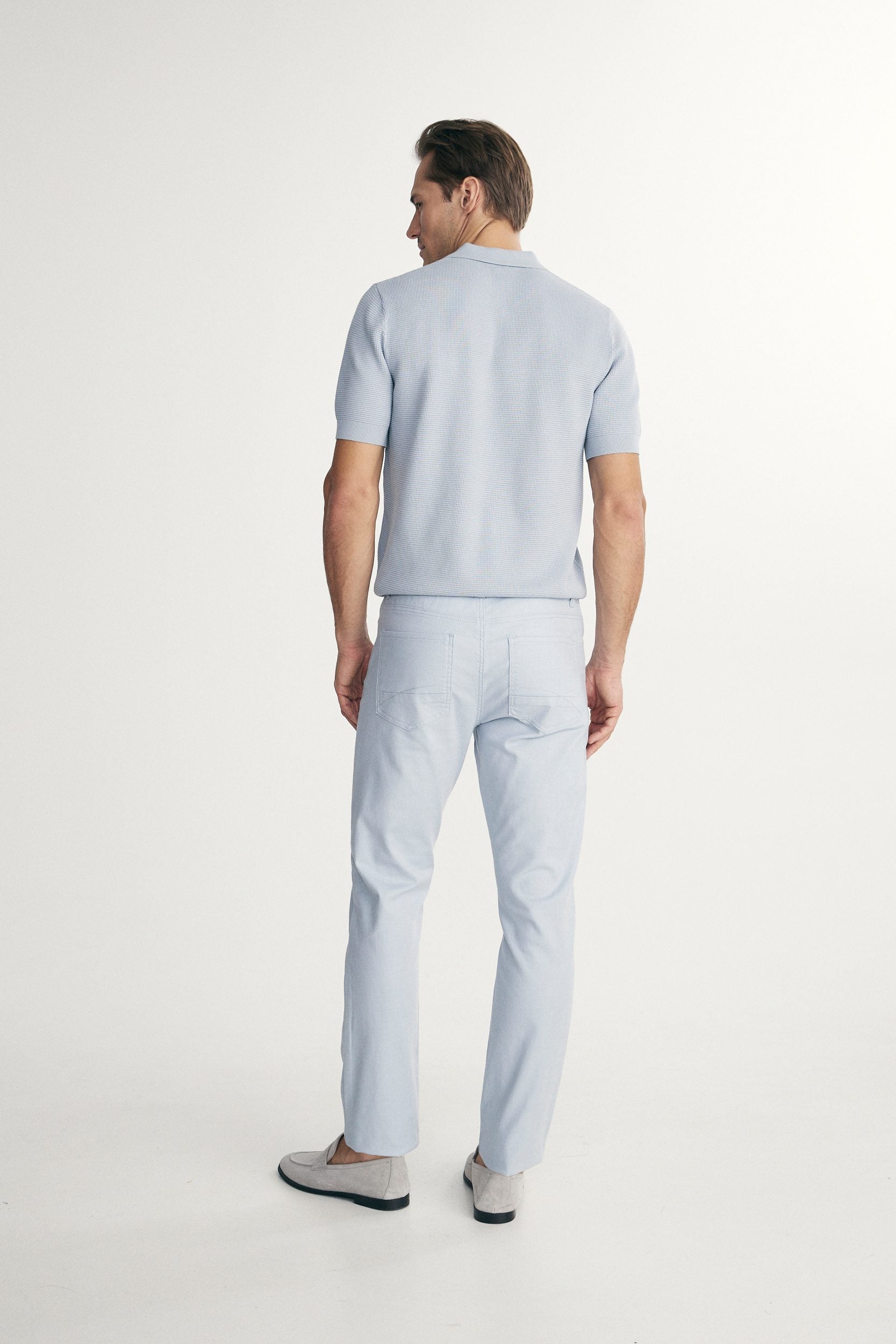 Slim fit five pocket pants