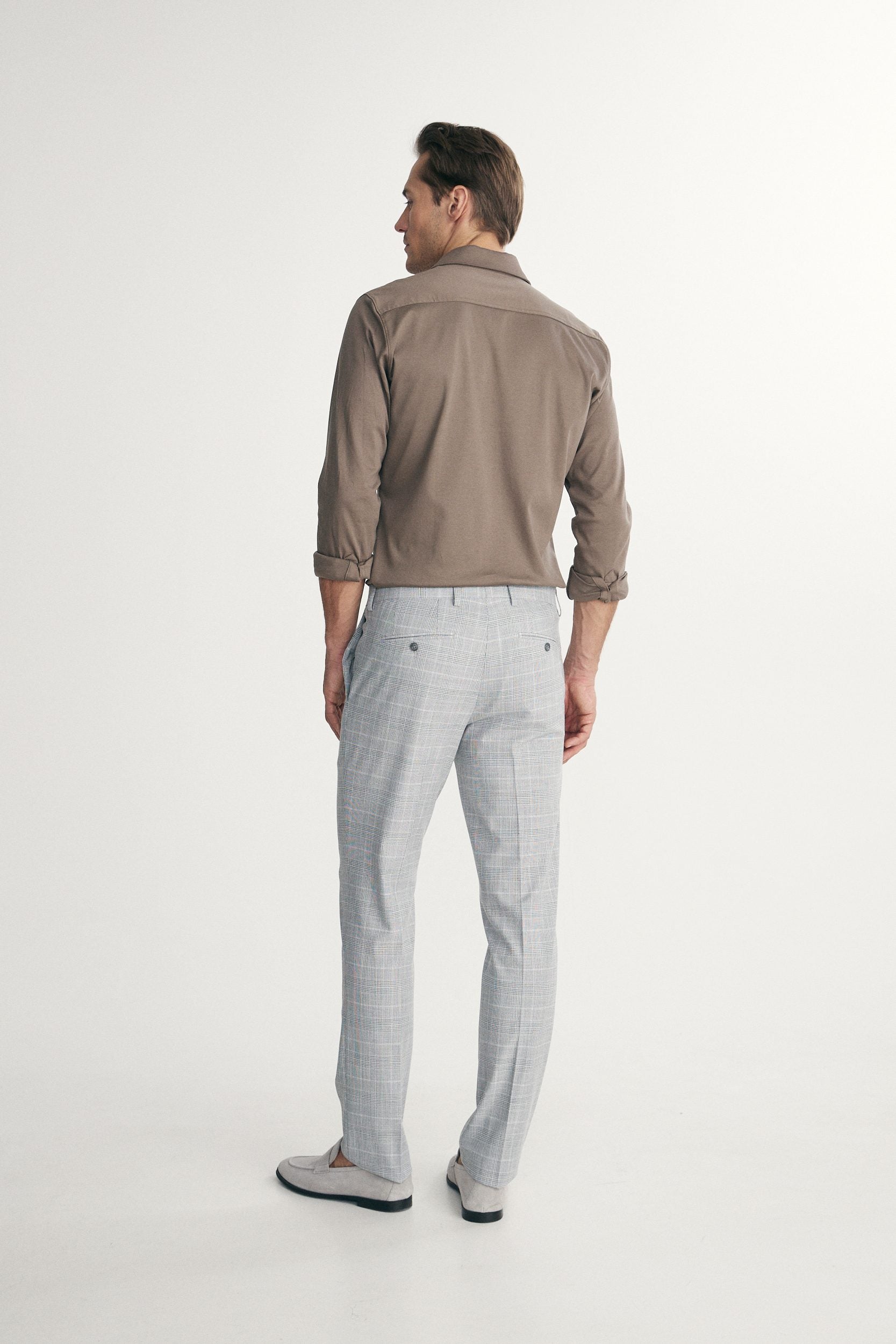 Urban fit checkered pants