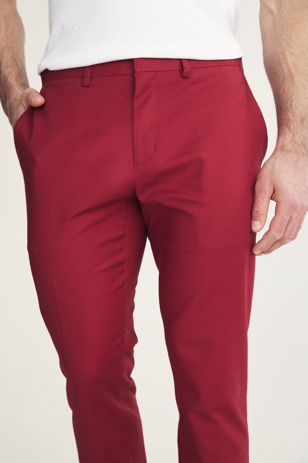 Pantalon étroit uni
