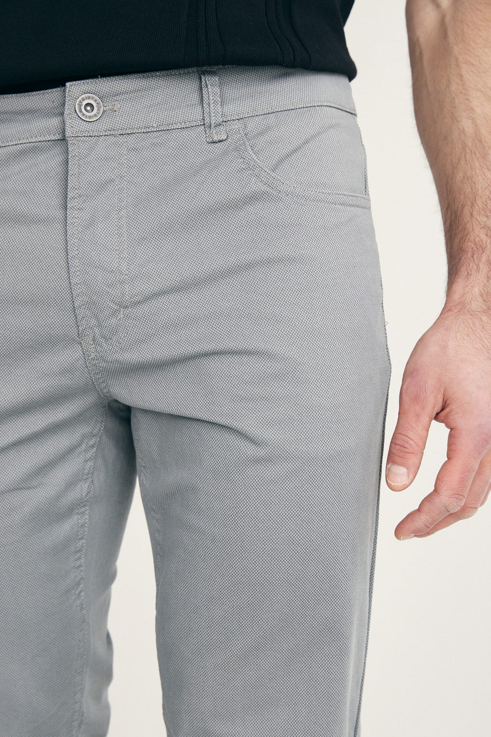 Pantalon imprimé à cinq poches