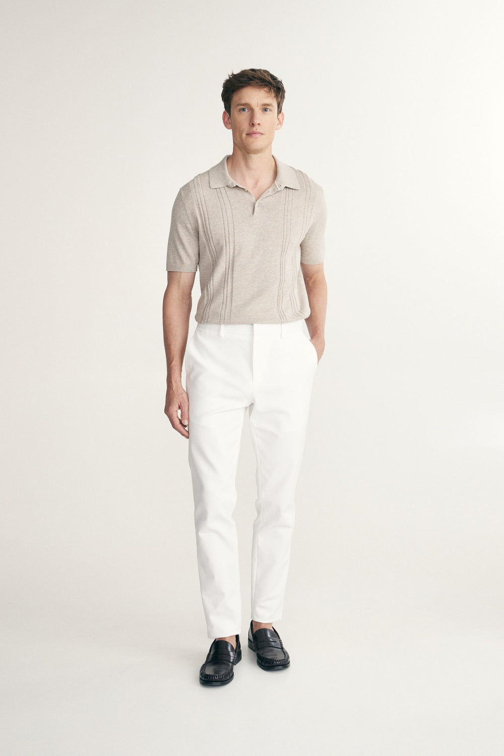 Pantalon Étroit uni