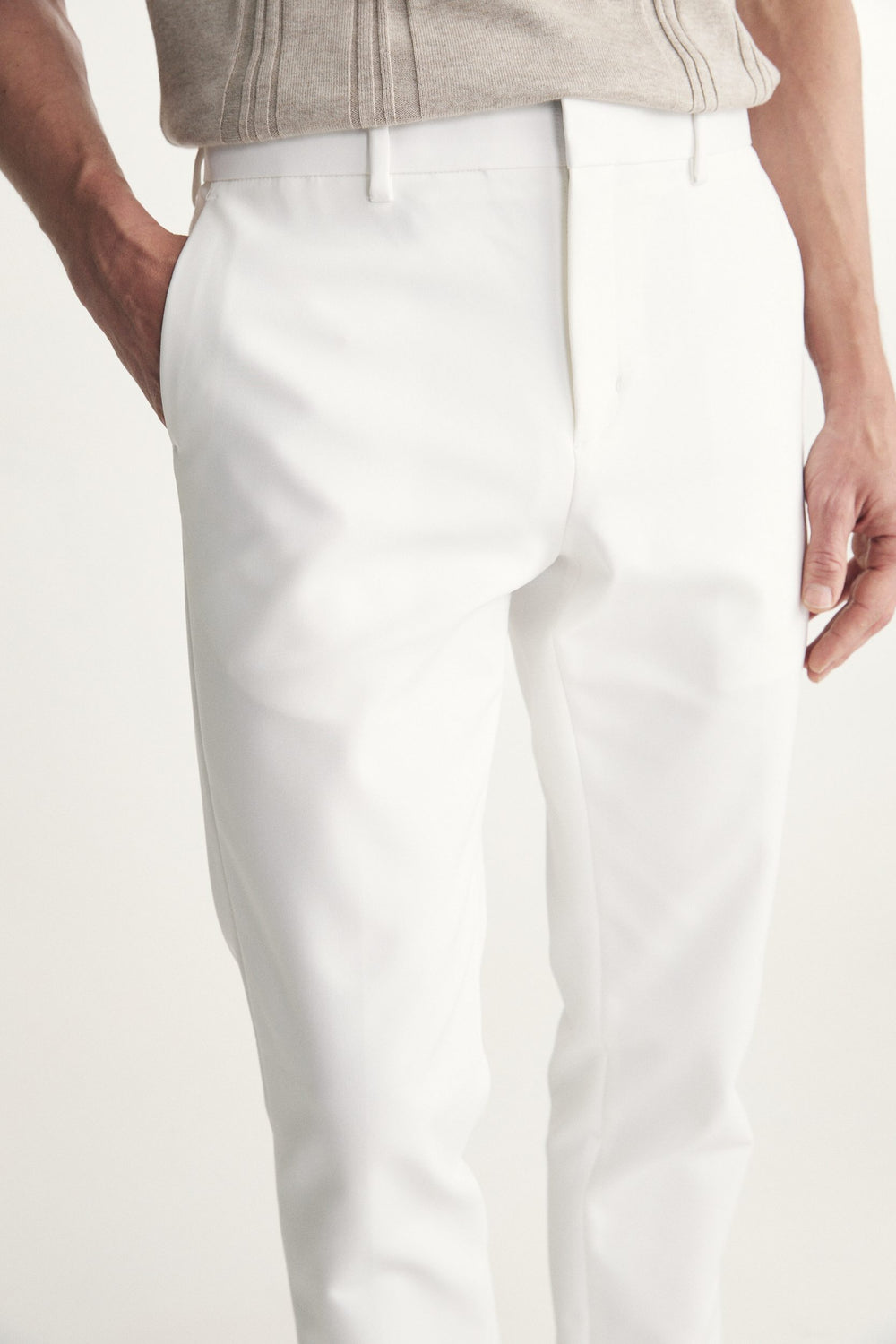 Pantalon Étroit uni