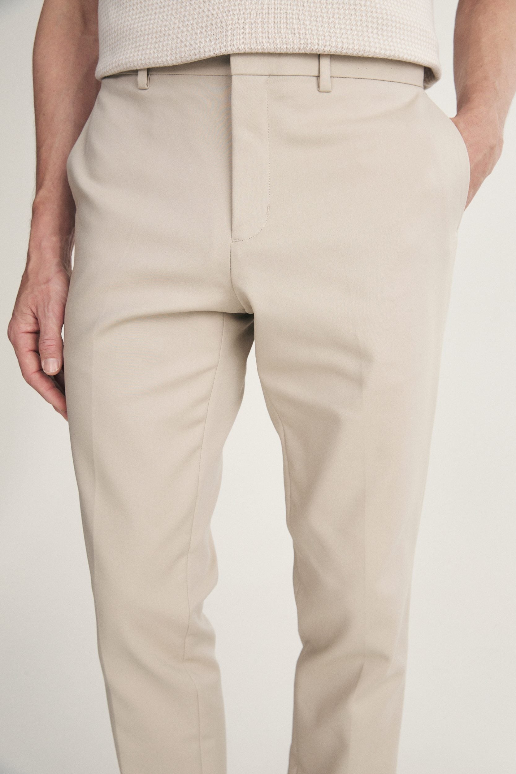 Pantalon Étroit uni