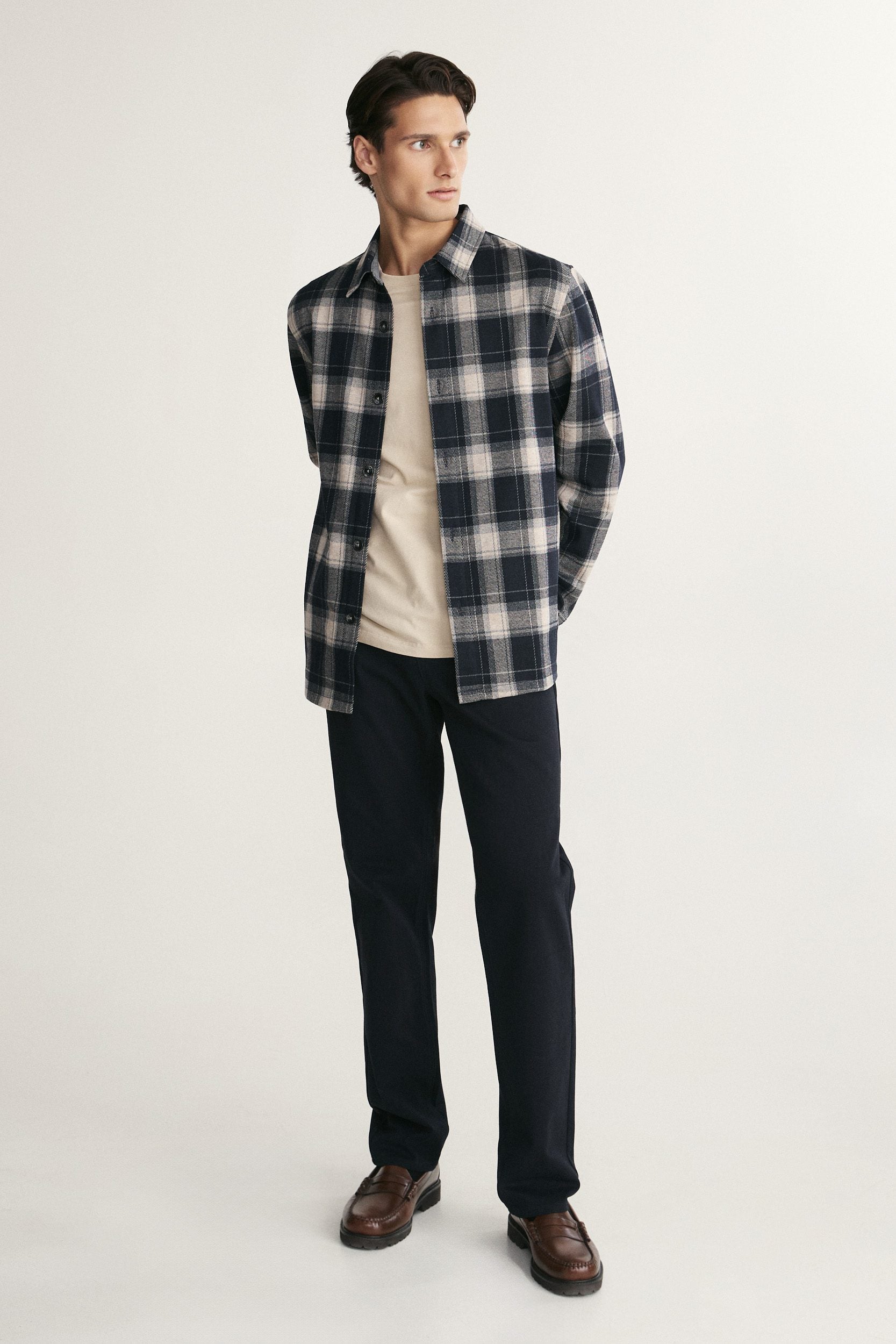 Straight fit five pocket pant