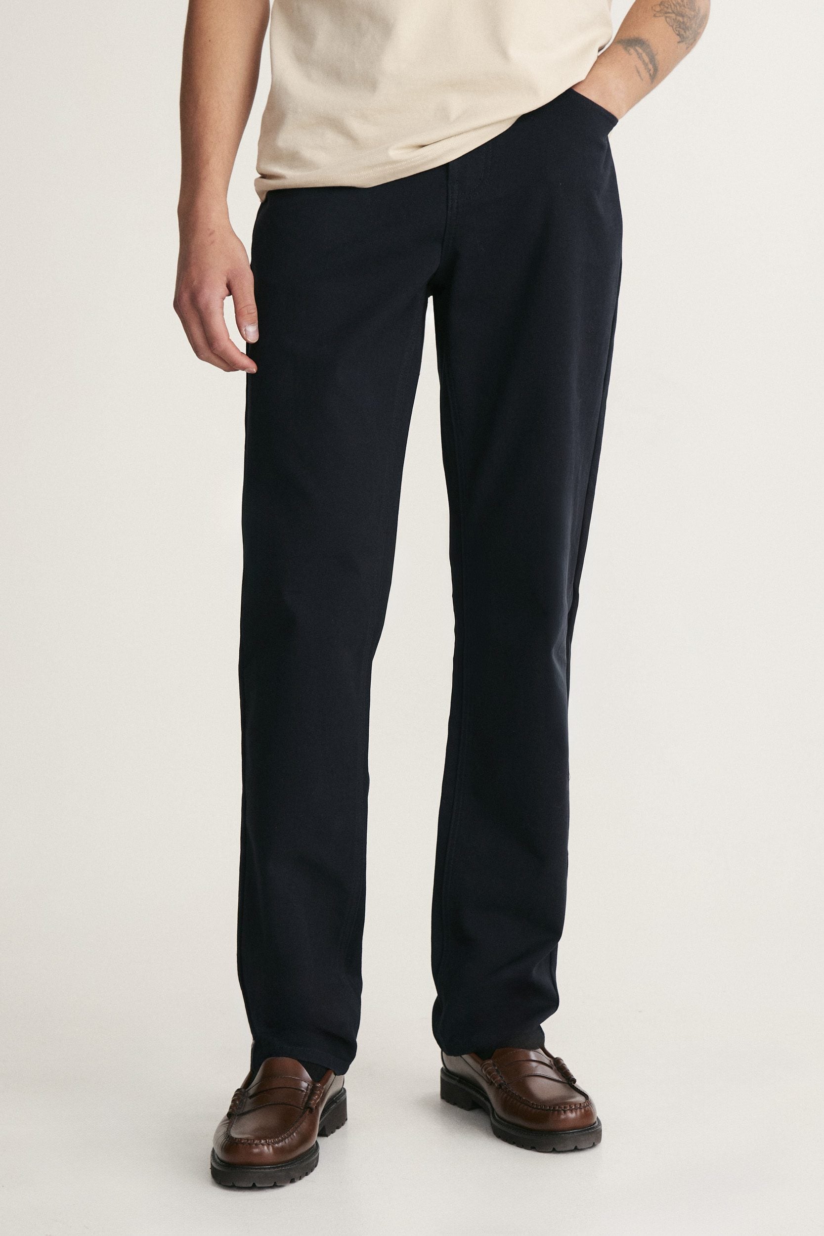 Straight fit five pocket pant