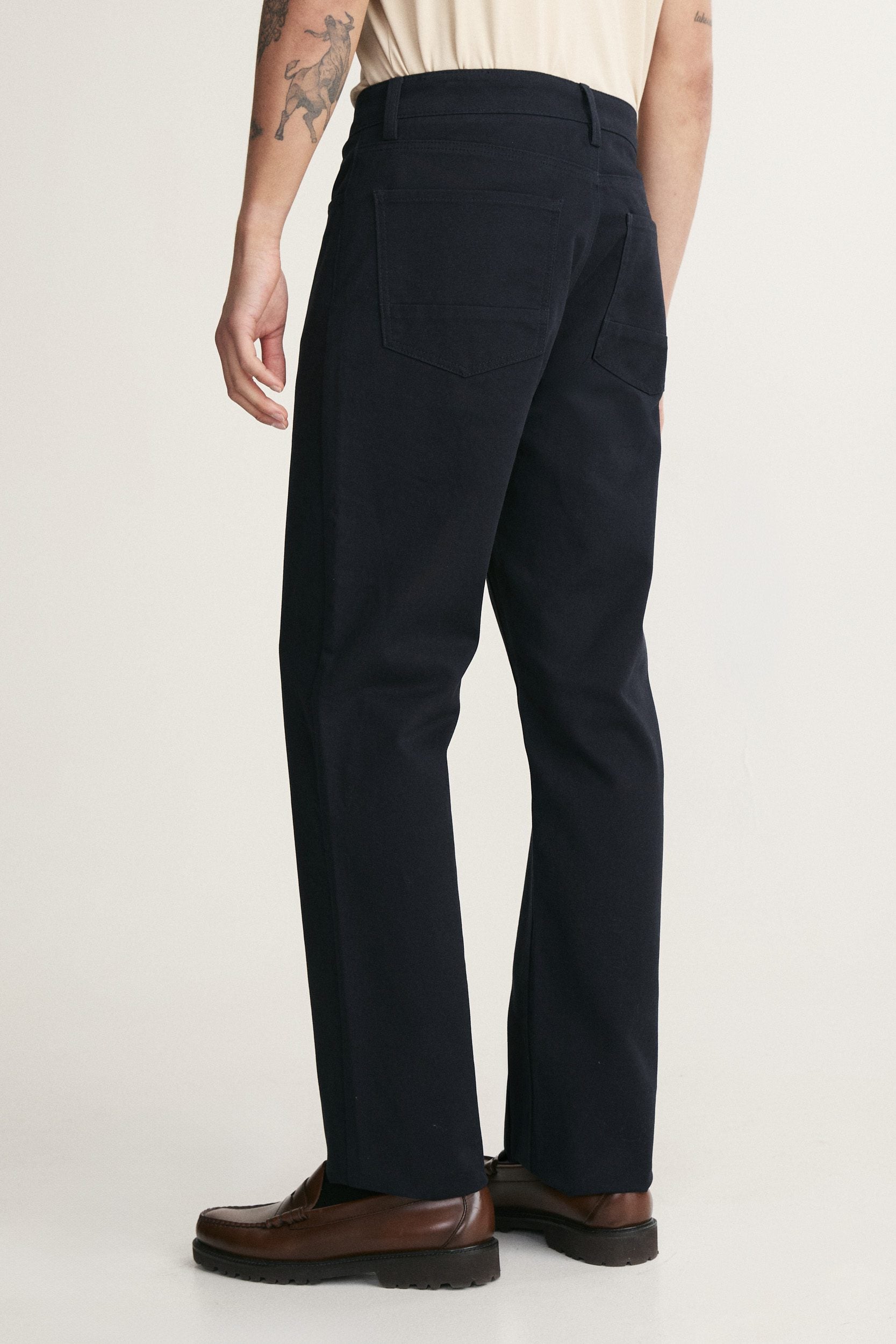 Straight fit five pocket pant