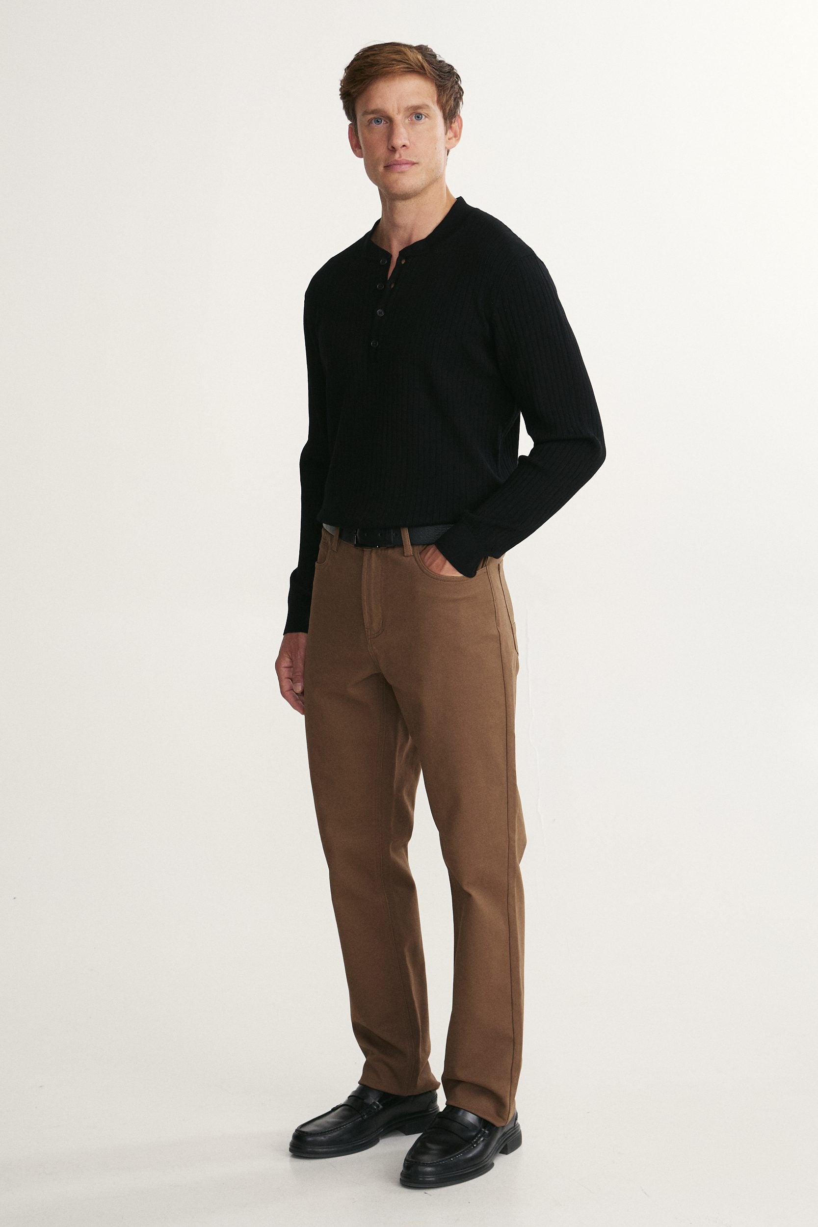 Pantalon Droit 5 poches
