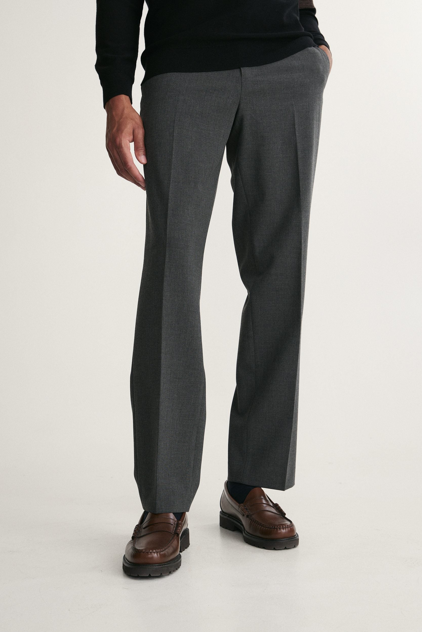 Pantalon décontracté à poches latérales