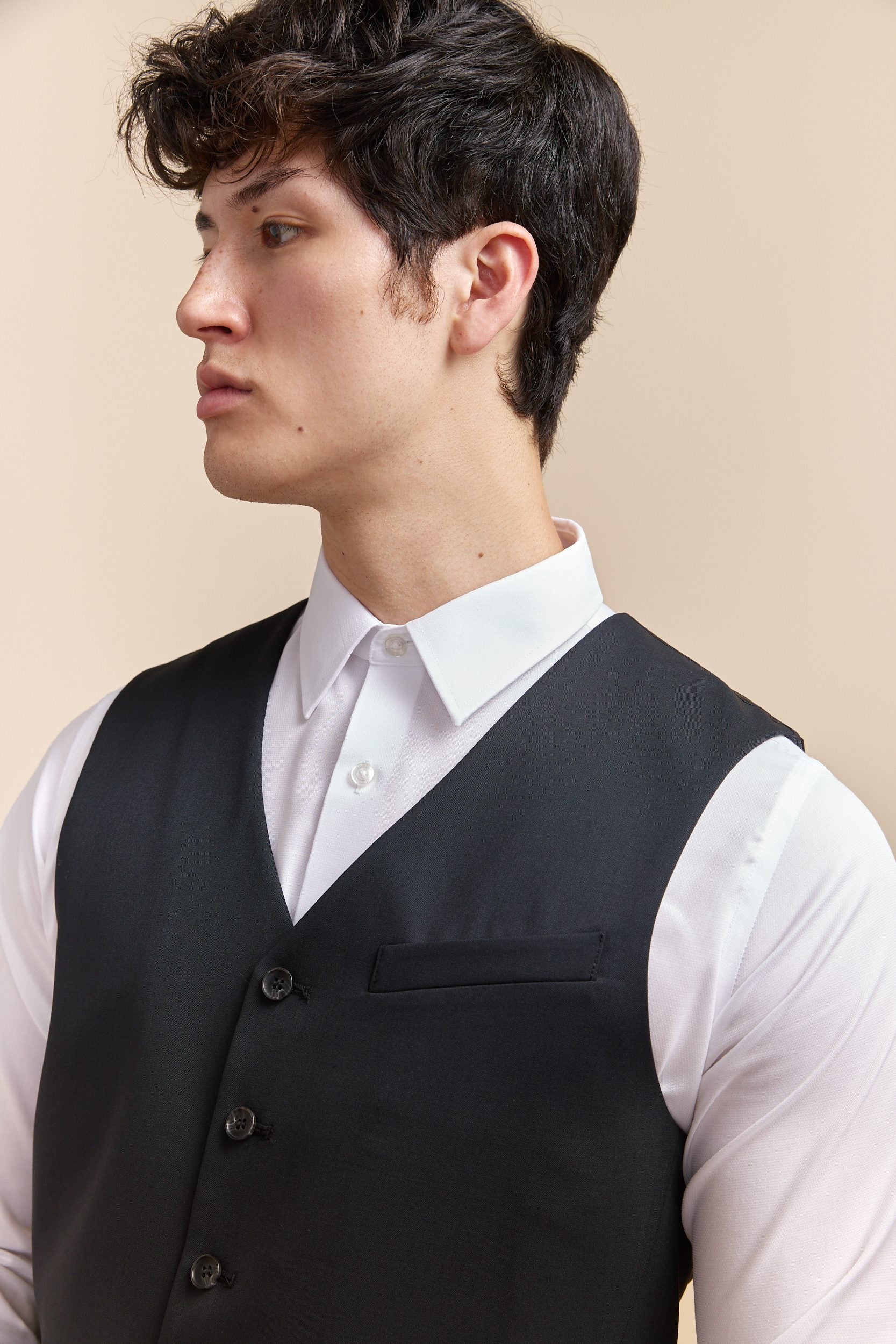 Veste Ajustée Complet Voyage Noir