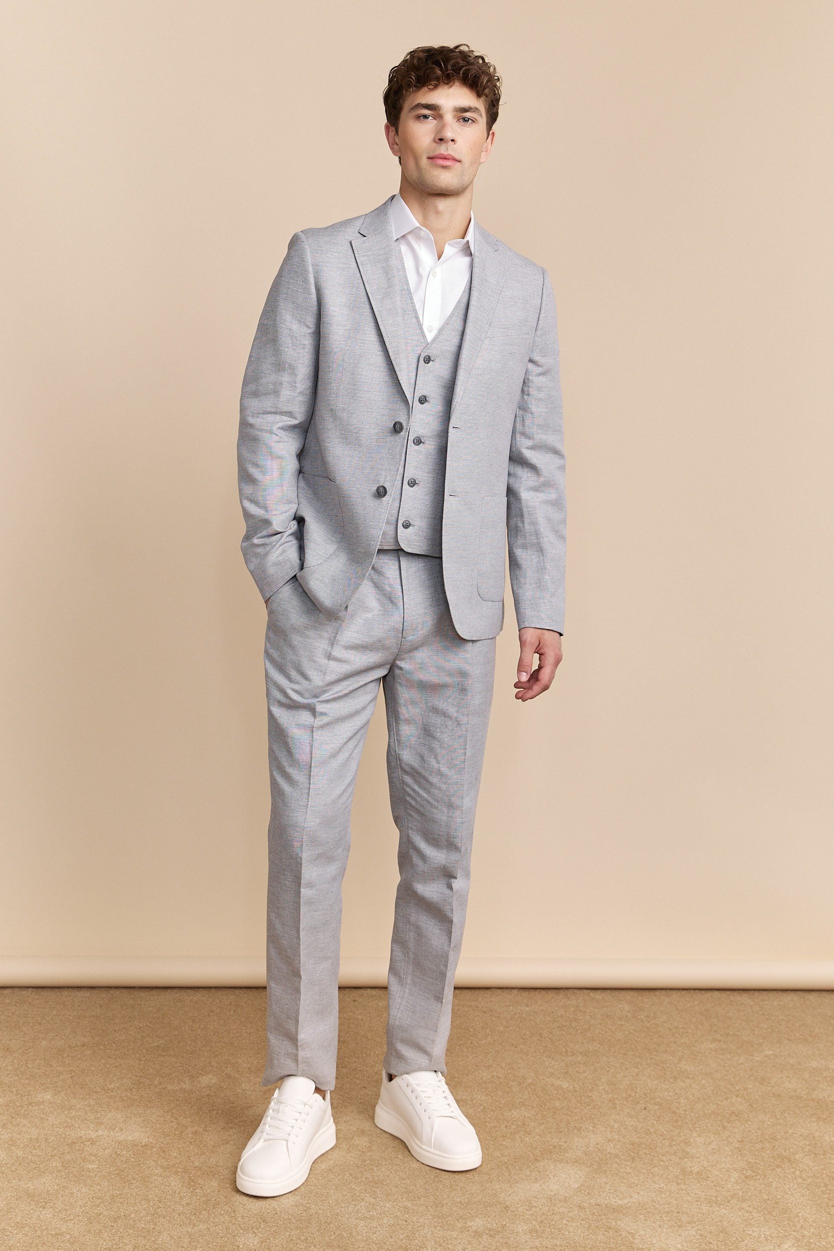 Linen vest