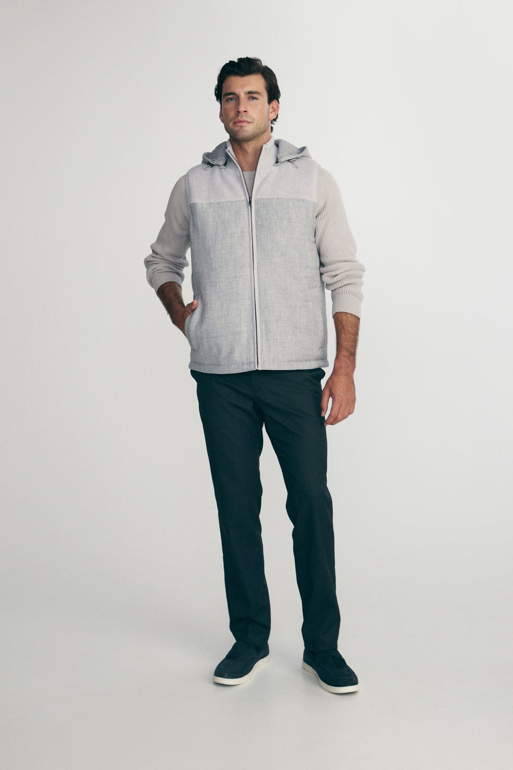 Veste matelassée avec capuchon