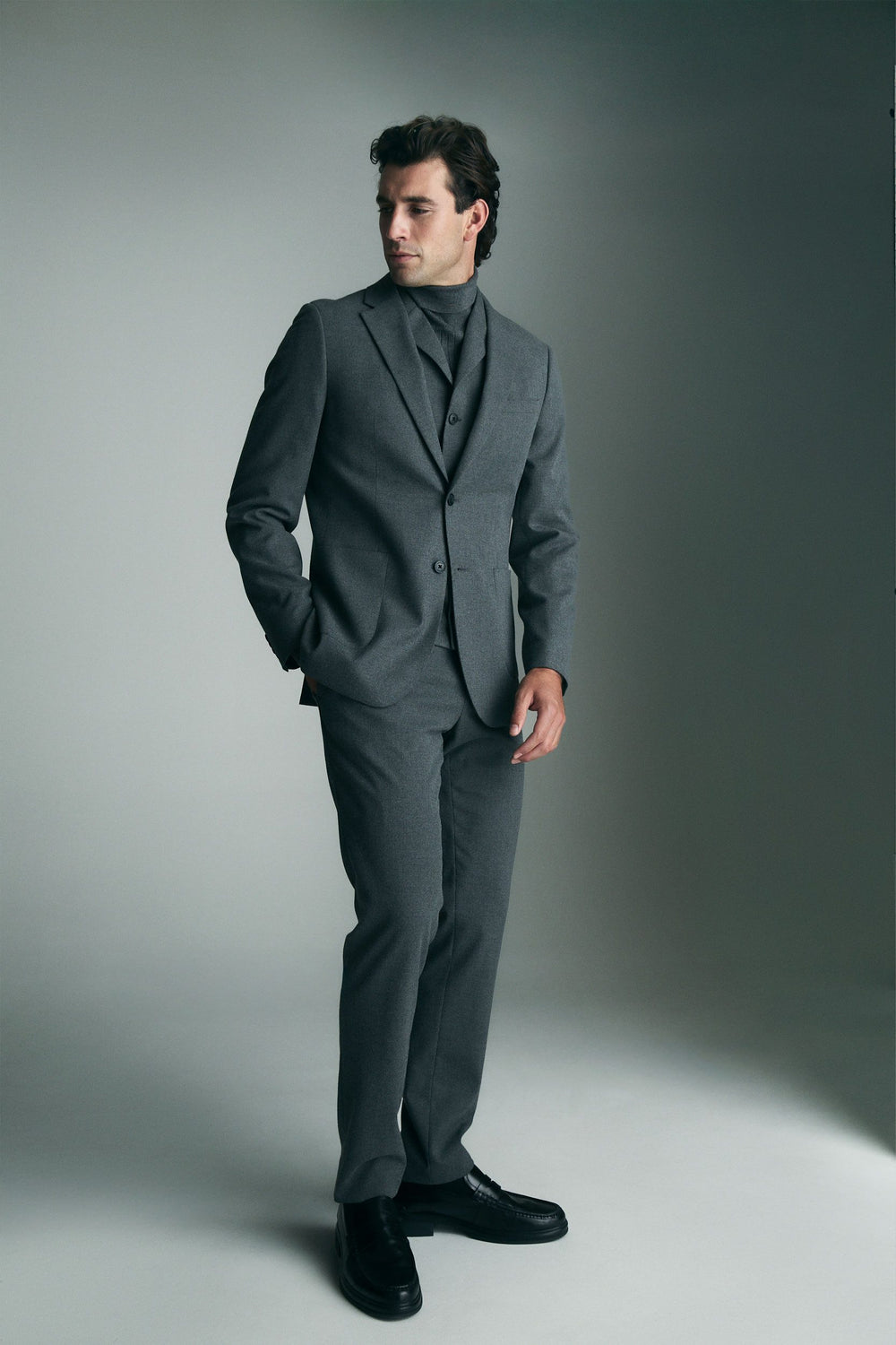 Veste en flanelle avec col