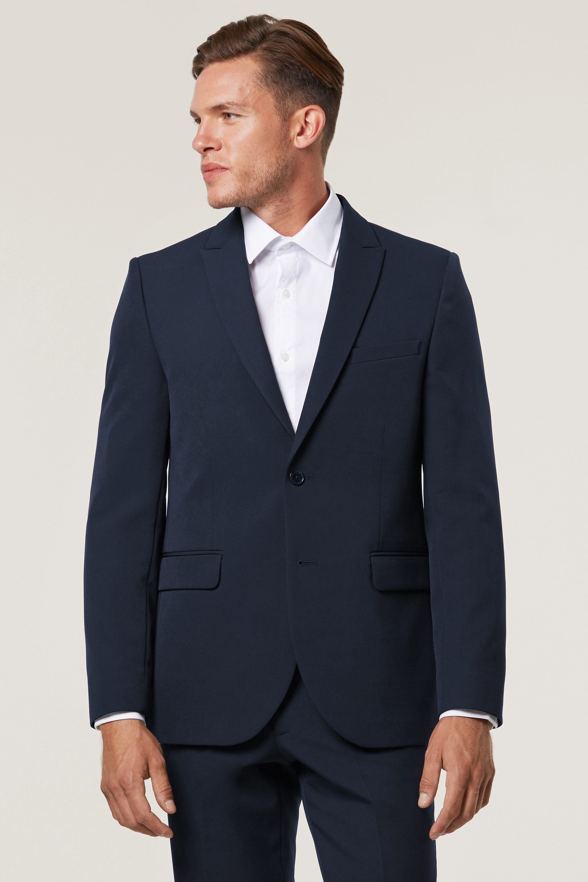 Veston ajusté corporatif