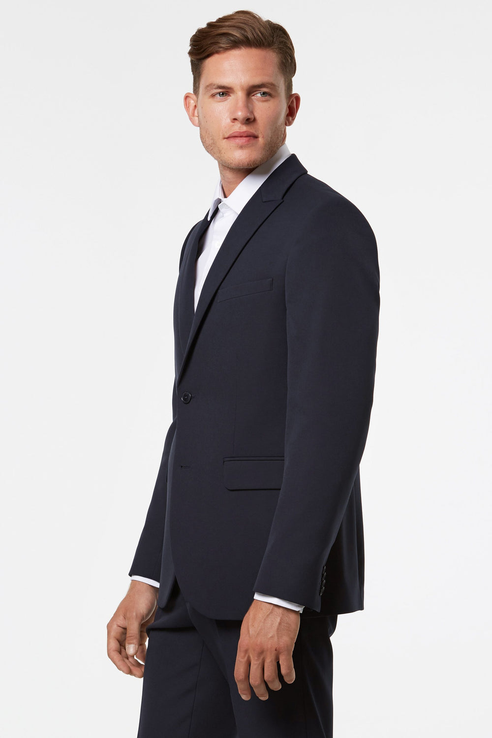 Veston ajusté corporatif