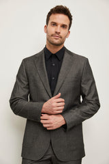 Patch pocket Fitted blazer