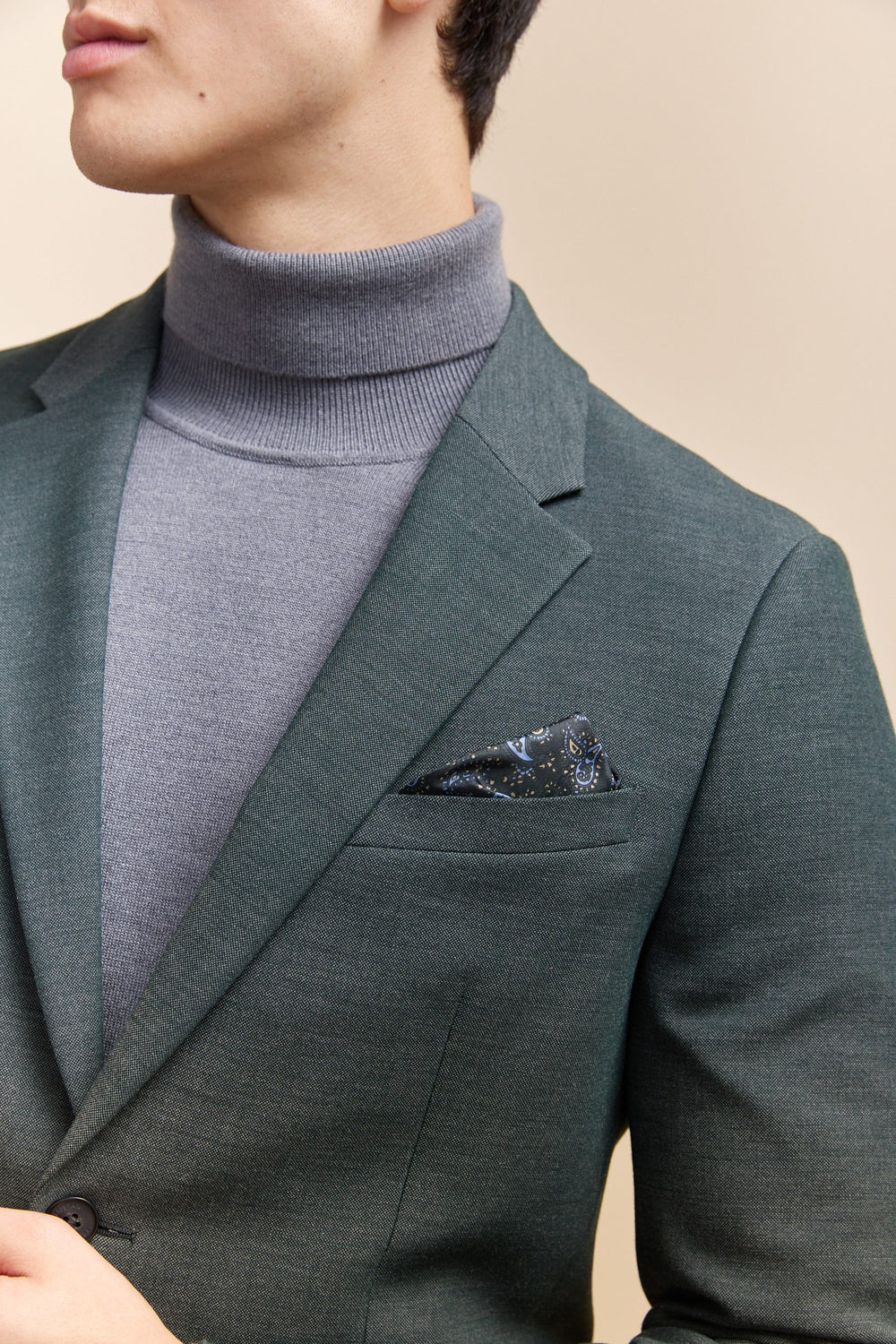 Patch pocket Extra-fitted jacket