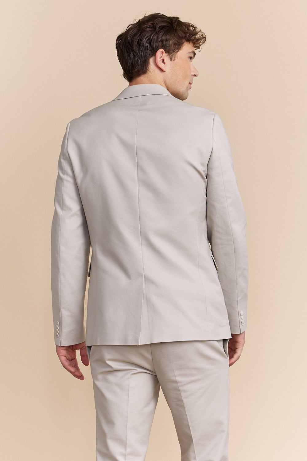 Veston uni extra-ajusté